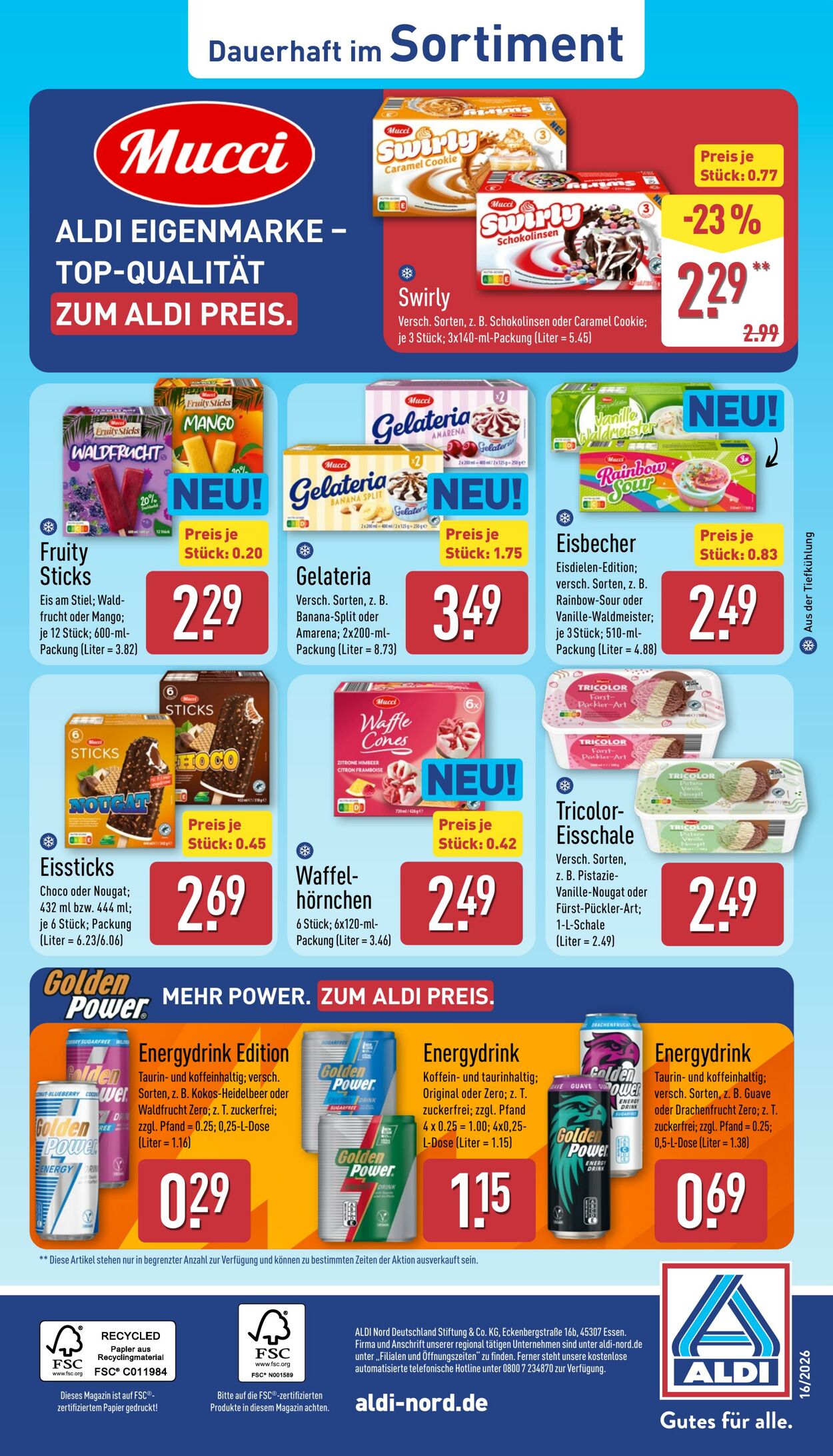 Prospekt Aldi-Nord 13.04.2026 - 18.04.2026
