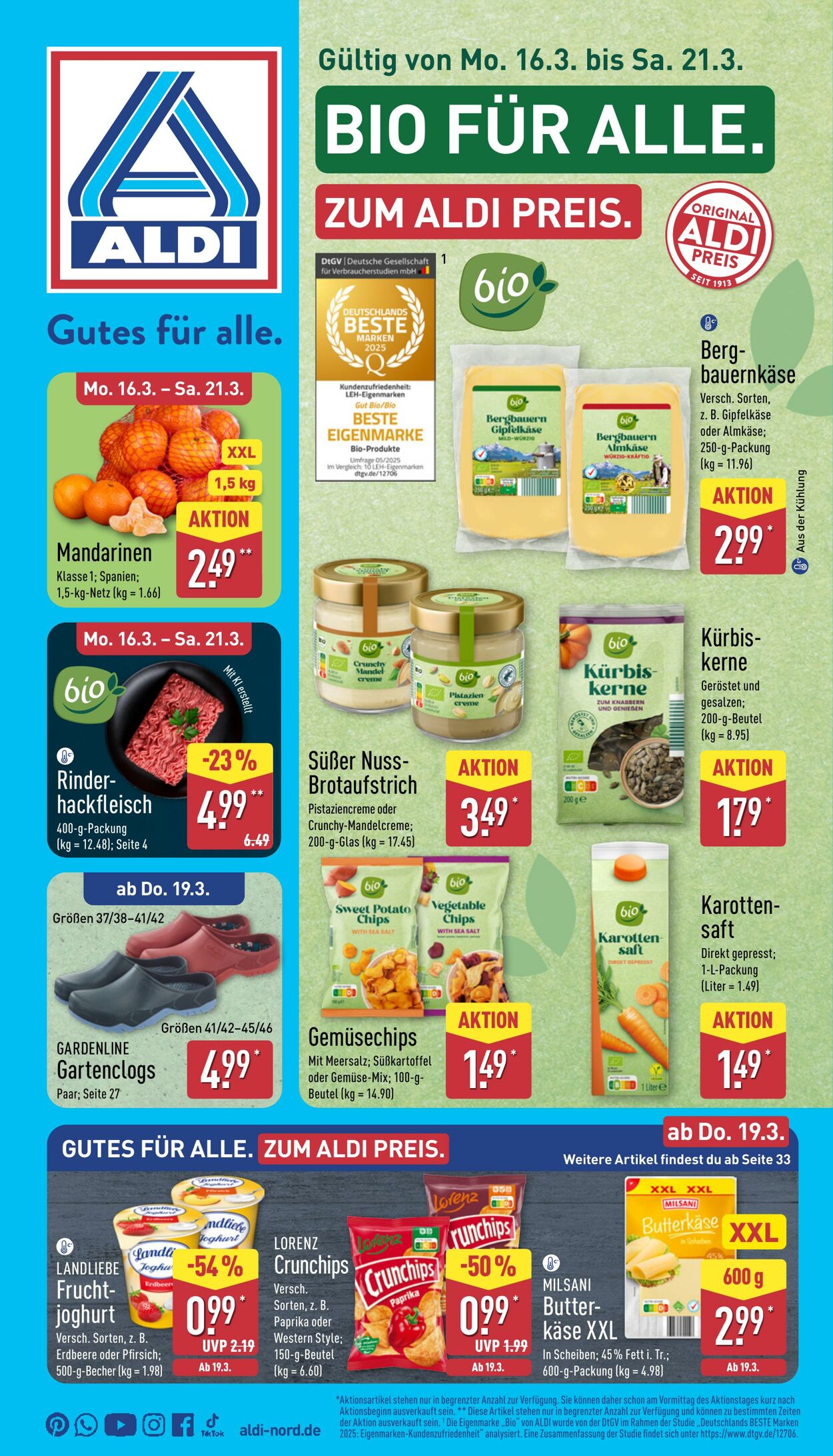 Prospekt Aldi-Nord 09.03.2026 - 14.03.2026