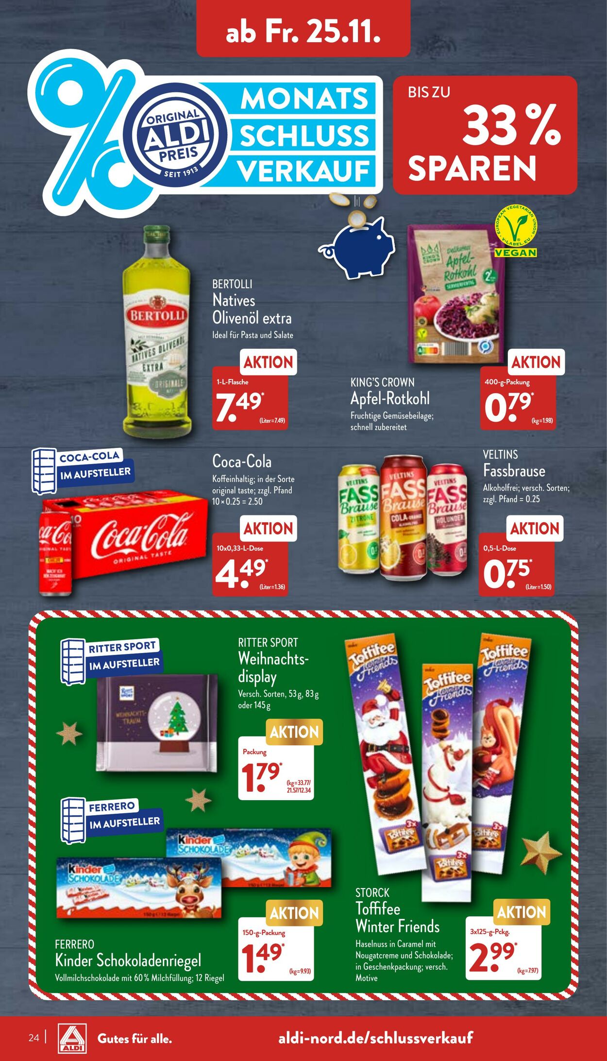 Aldi-Nord Werbeprospekt - Black Friday 2023 - Gültig Von 21.11 Bis 26. ...