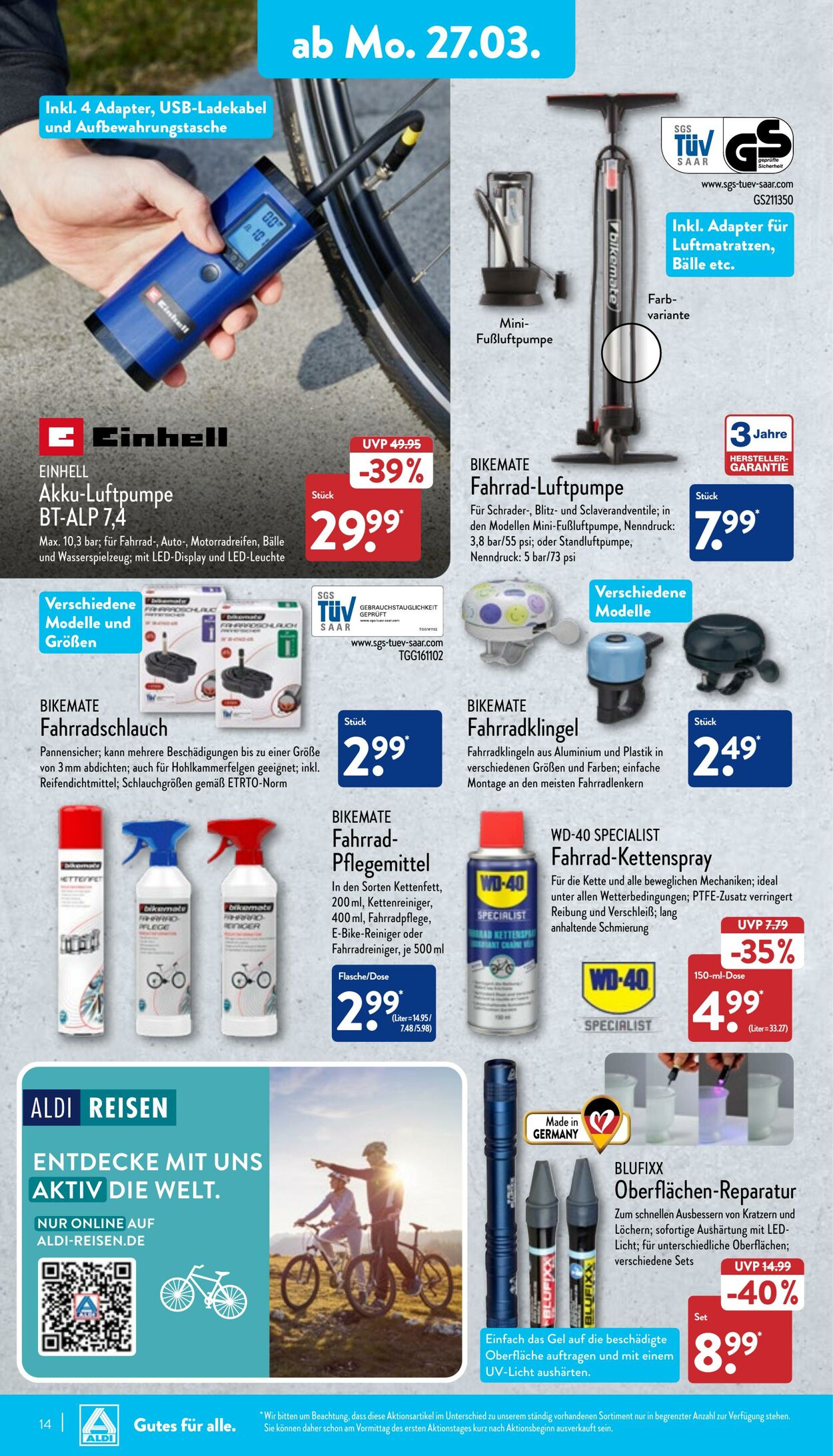 Prospekt Aldi-Nord 27.03.2023 - 01.04.2023