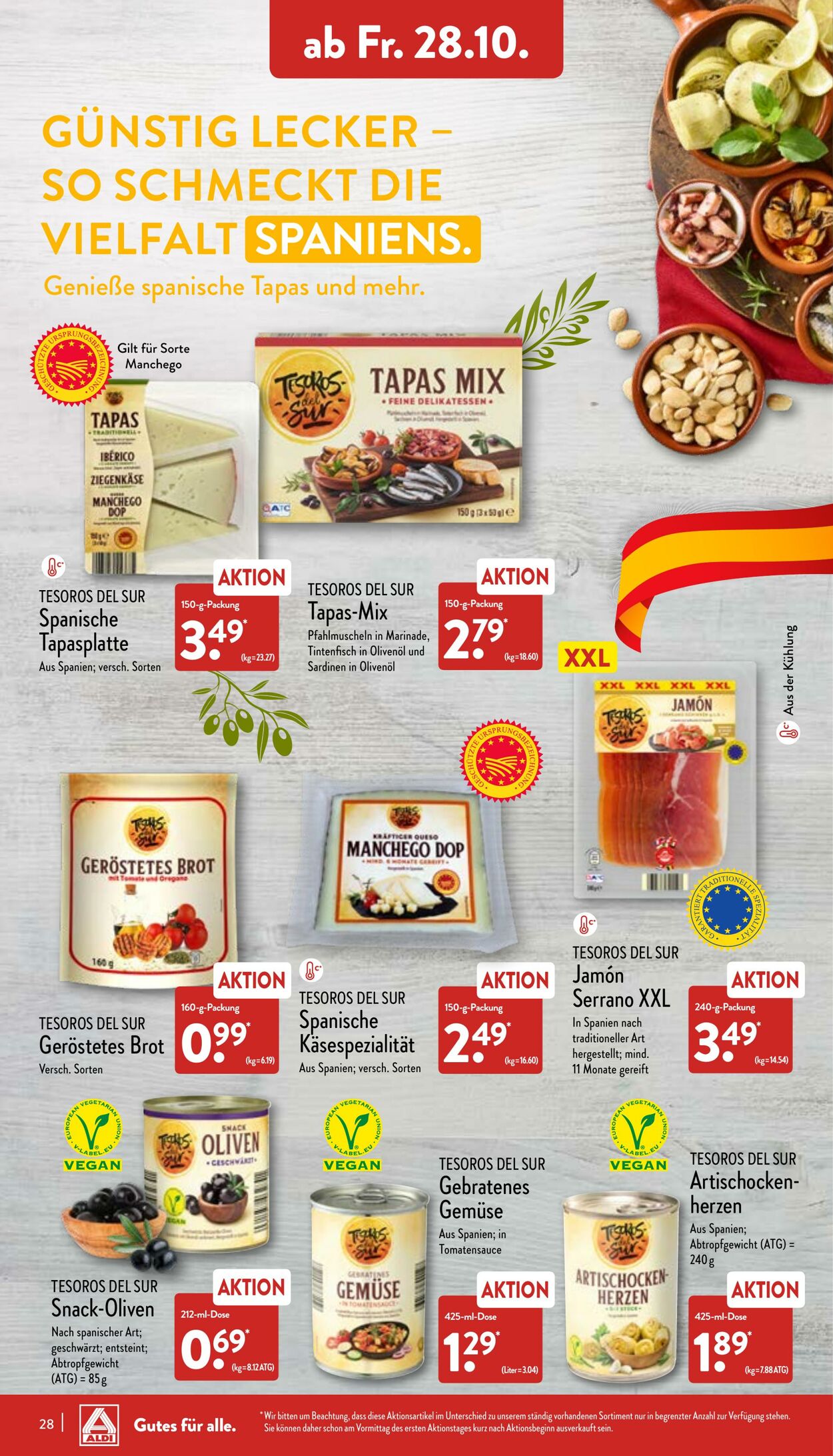 Prospekt Aldi-Nord 24.10.2022 - 29.10.2022