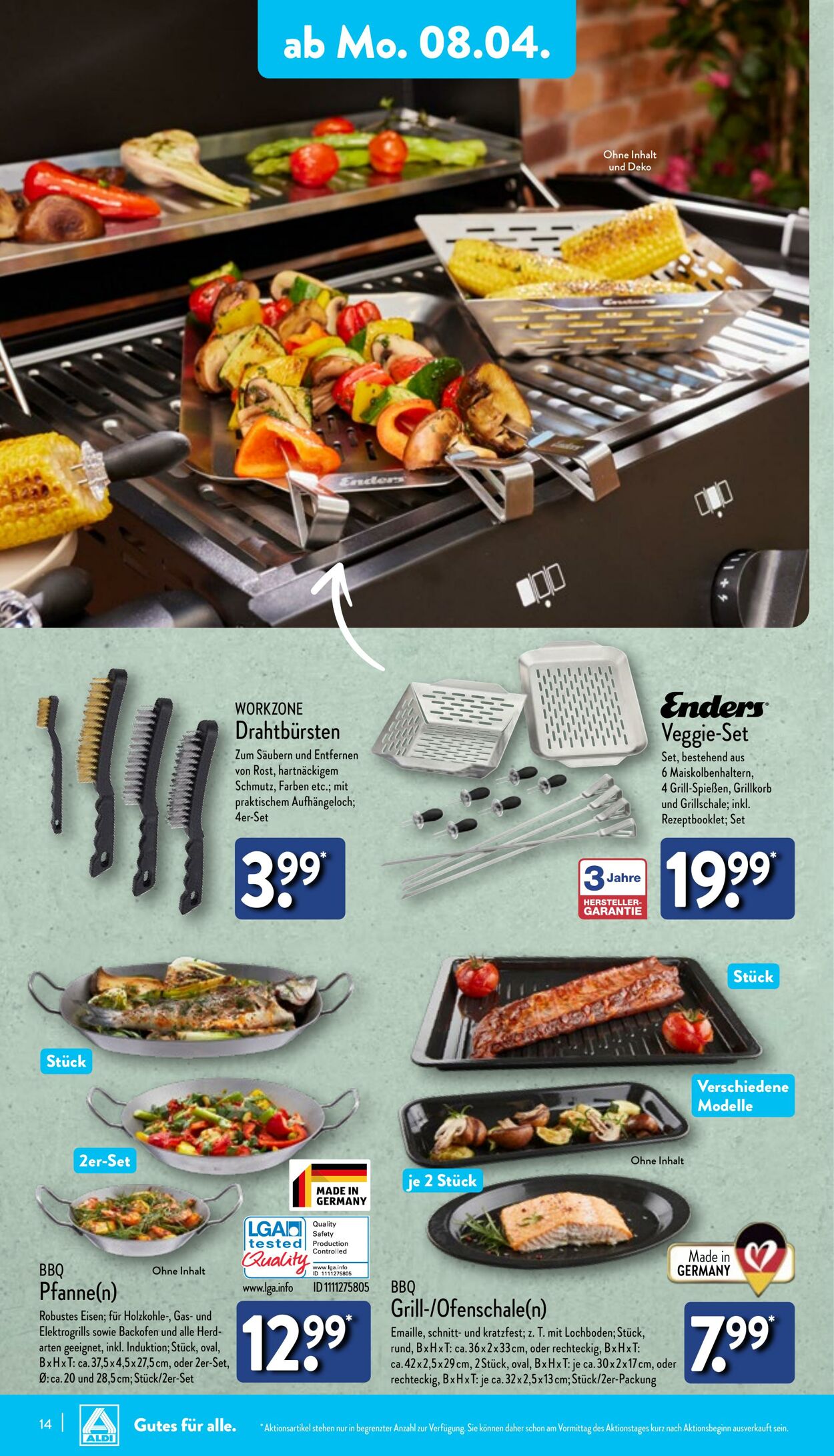 Prospekt Aldi-Nord 01.04.2024 - 06.04.2024