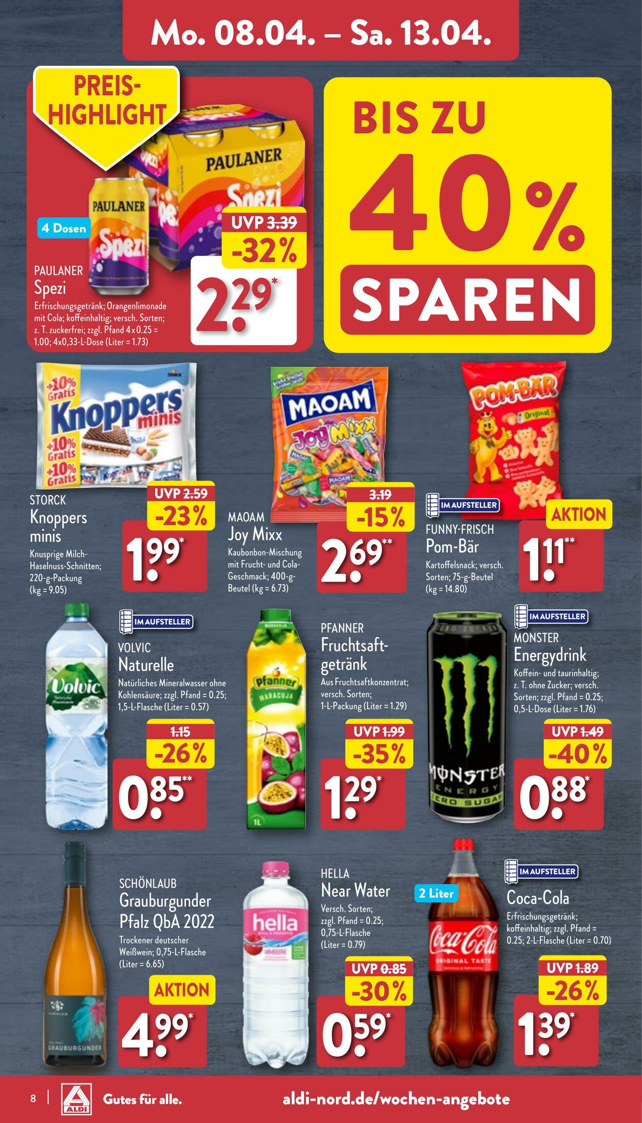 Prospekt Aldi-Nord 01.04.2024 - 06.04.2024