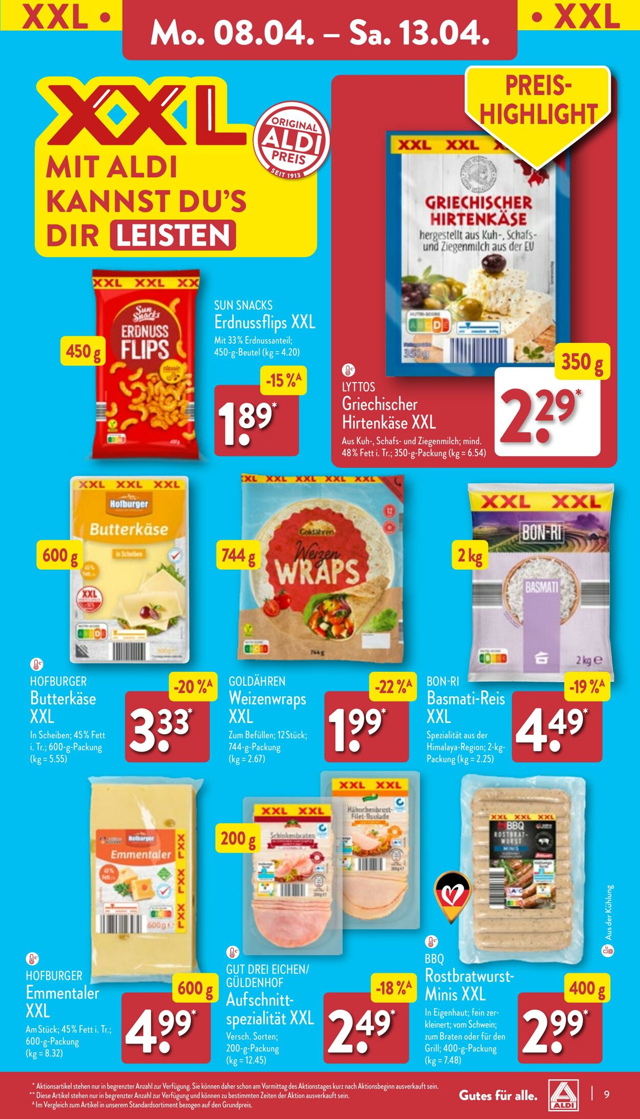 Prospekt Aldi-Nord 01.04.2024 - 06.04.2024