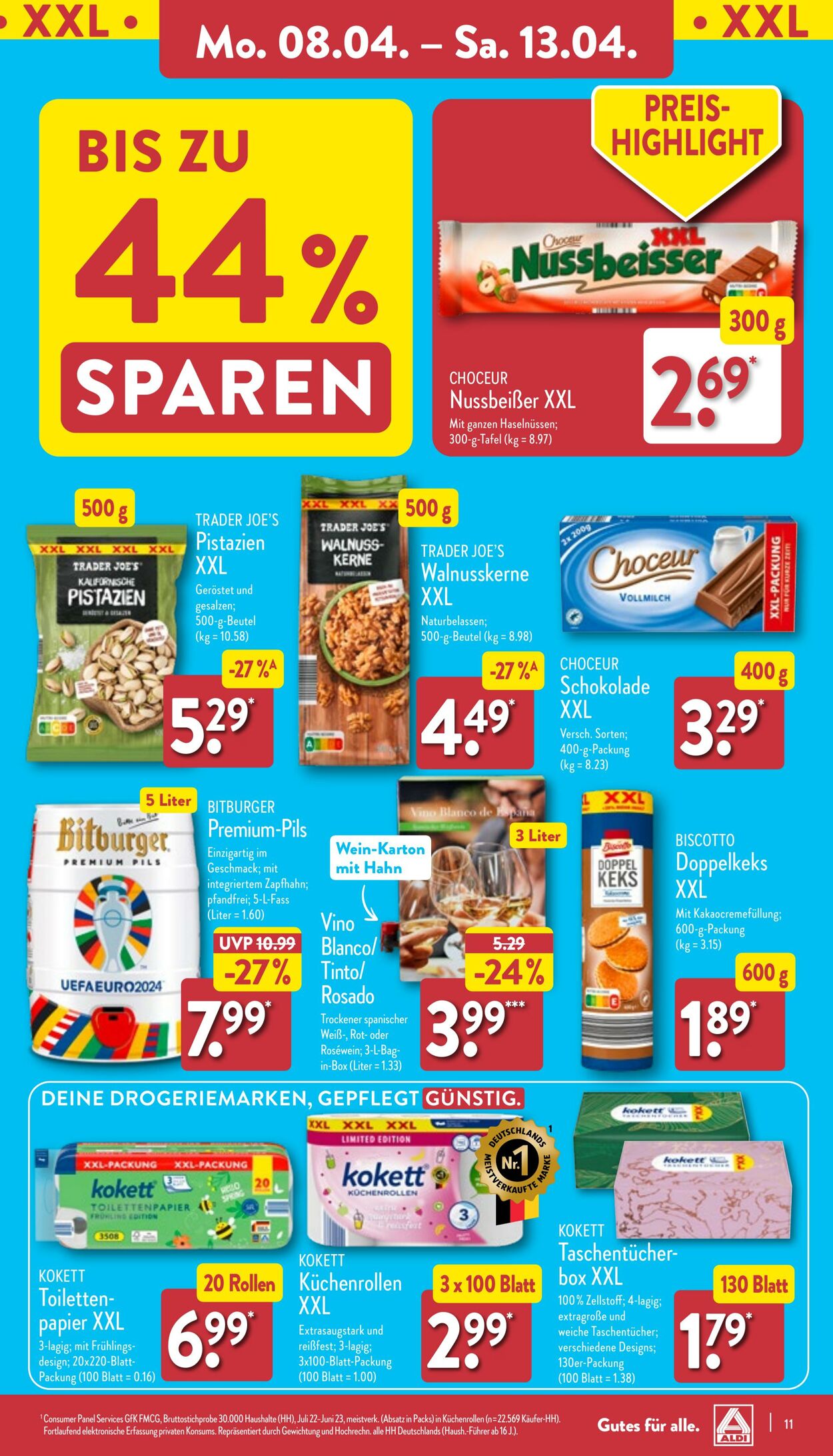 Prospekt Aldi-Nord 01.04.2024 - 06.04.2024