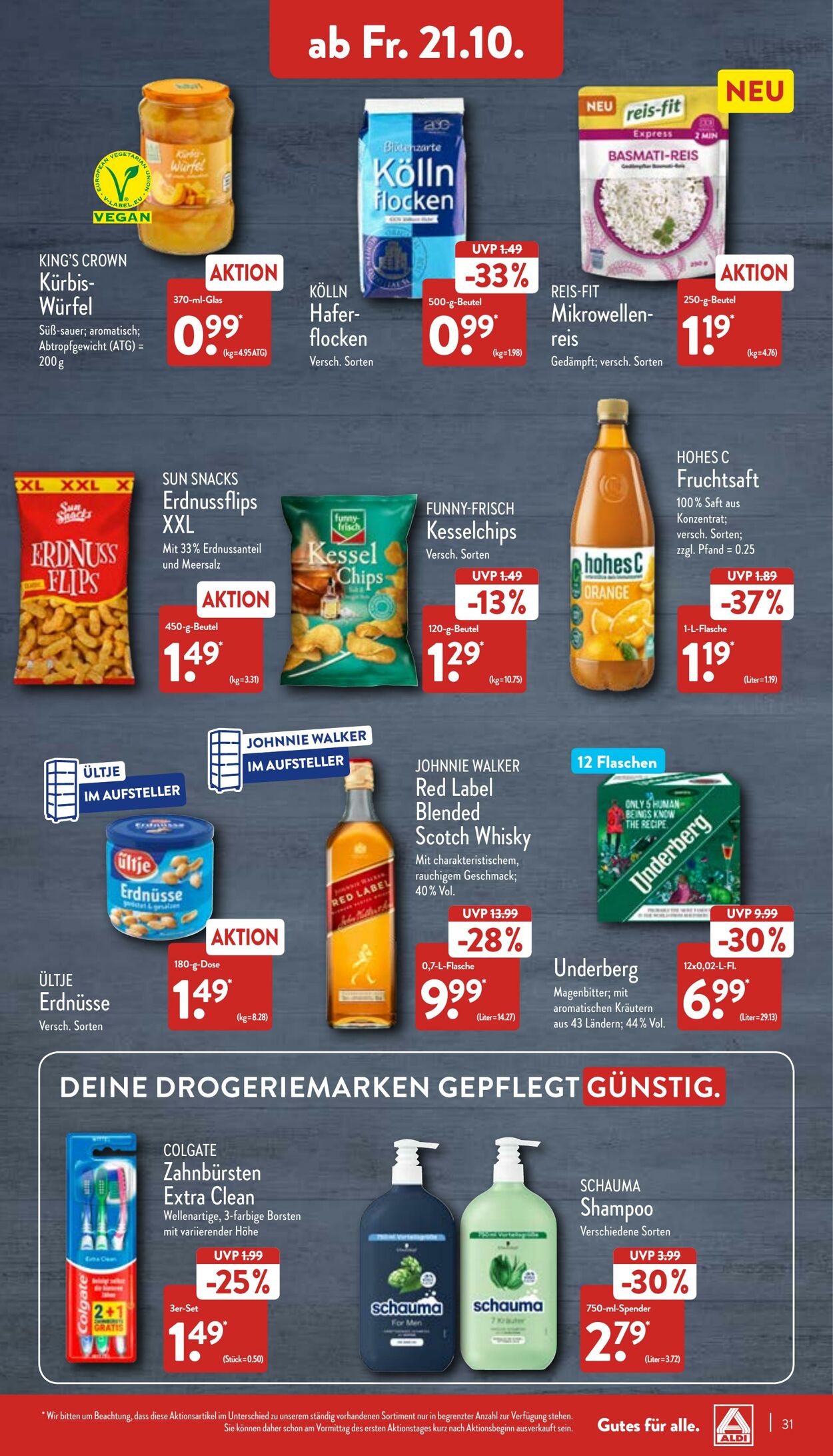 Prospekt Aldi-Nord 17.10.2022 - 22.10.2022