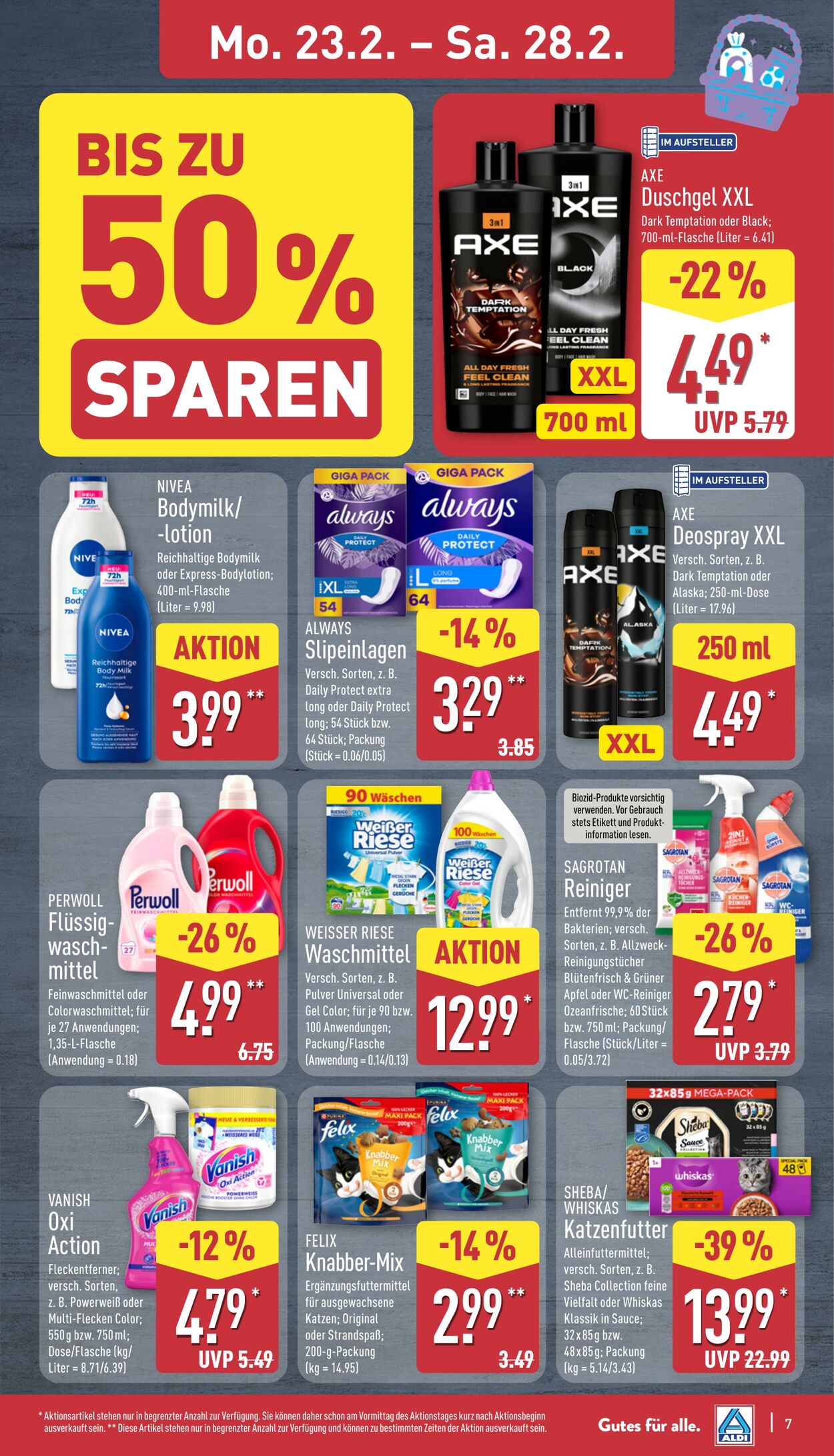 Prospekt Aldi-Nord 16.02.2026 - 21.02.2026