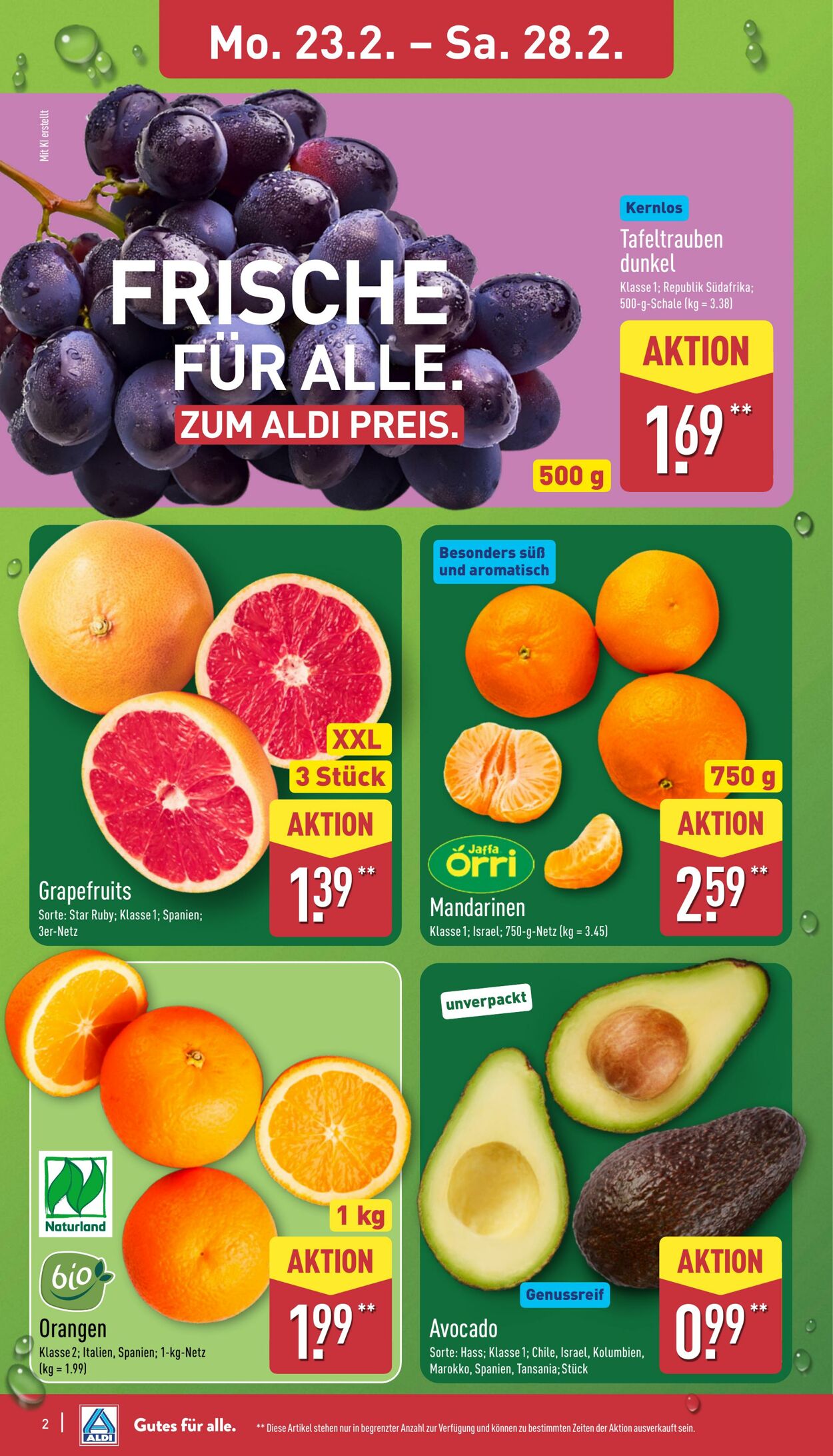 Prospekt Aldi-Nord 16.02.2026 - 21.02.2026
