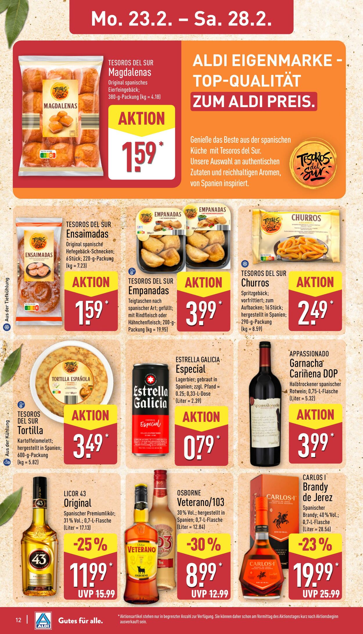 Prospekt Aldi-Nord 16.02.2026 - 21.02.2026