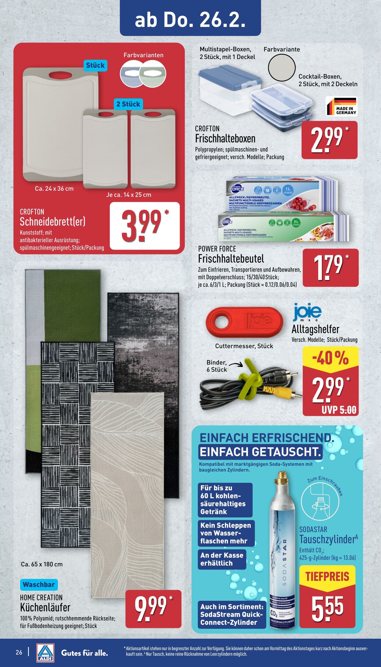 Prospekt Aldi-Nord 16.02.2026 - 21.02.2026