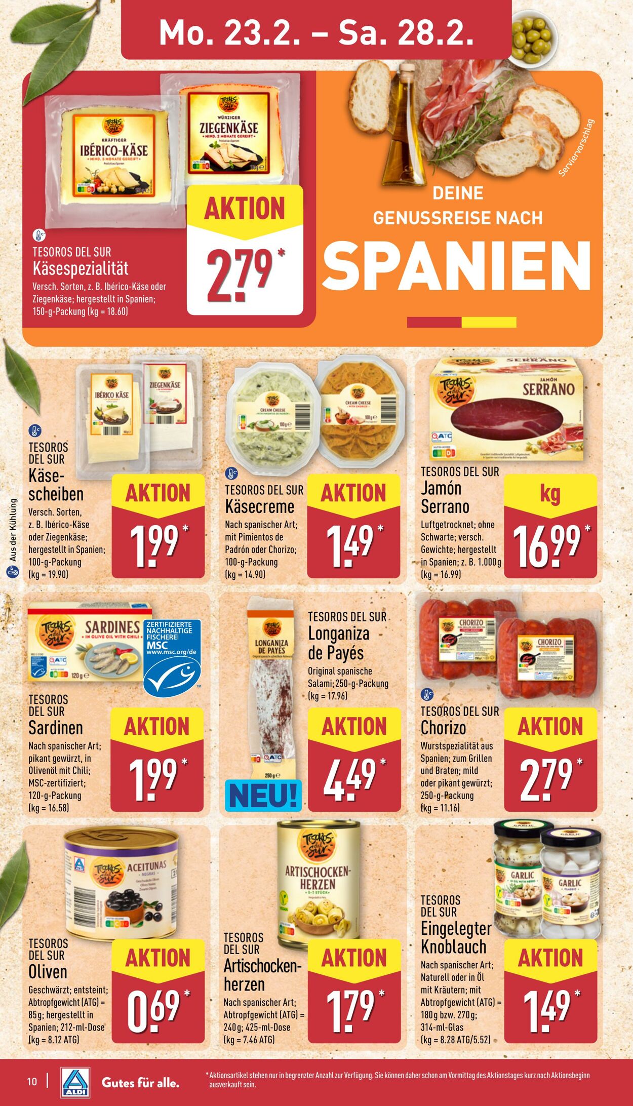 Prospekt Aldi-Nord 16.02.2026 - 21.02.2026
