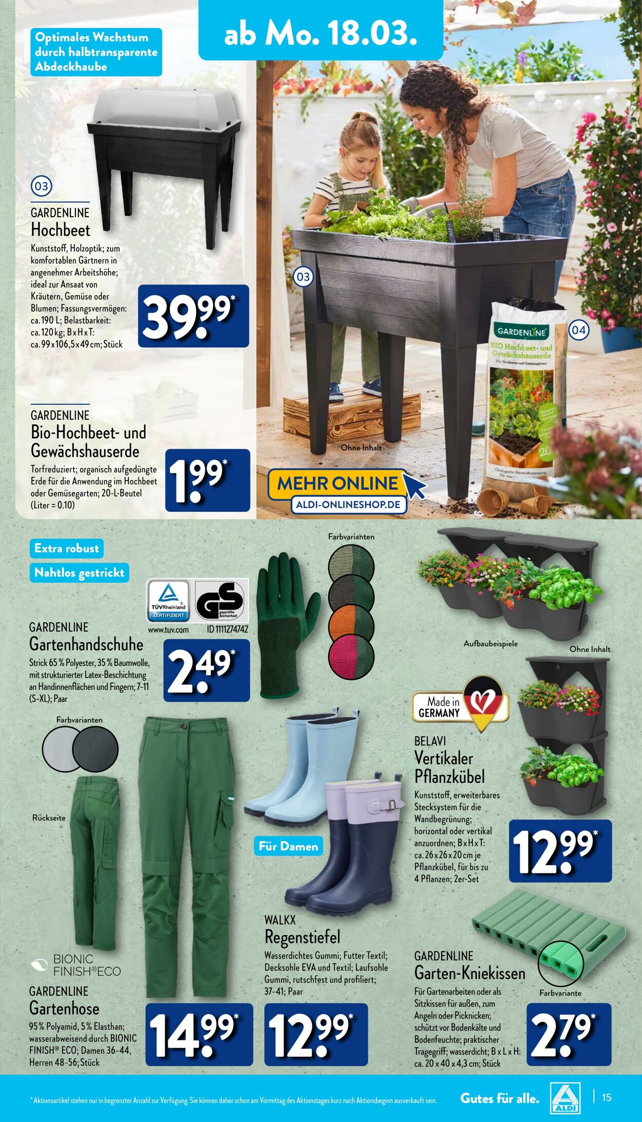 Prospekt Aldi-Nord 11.03.2024 - 16.03.2024