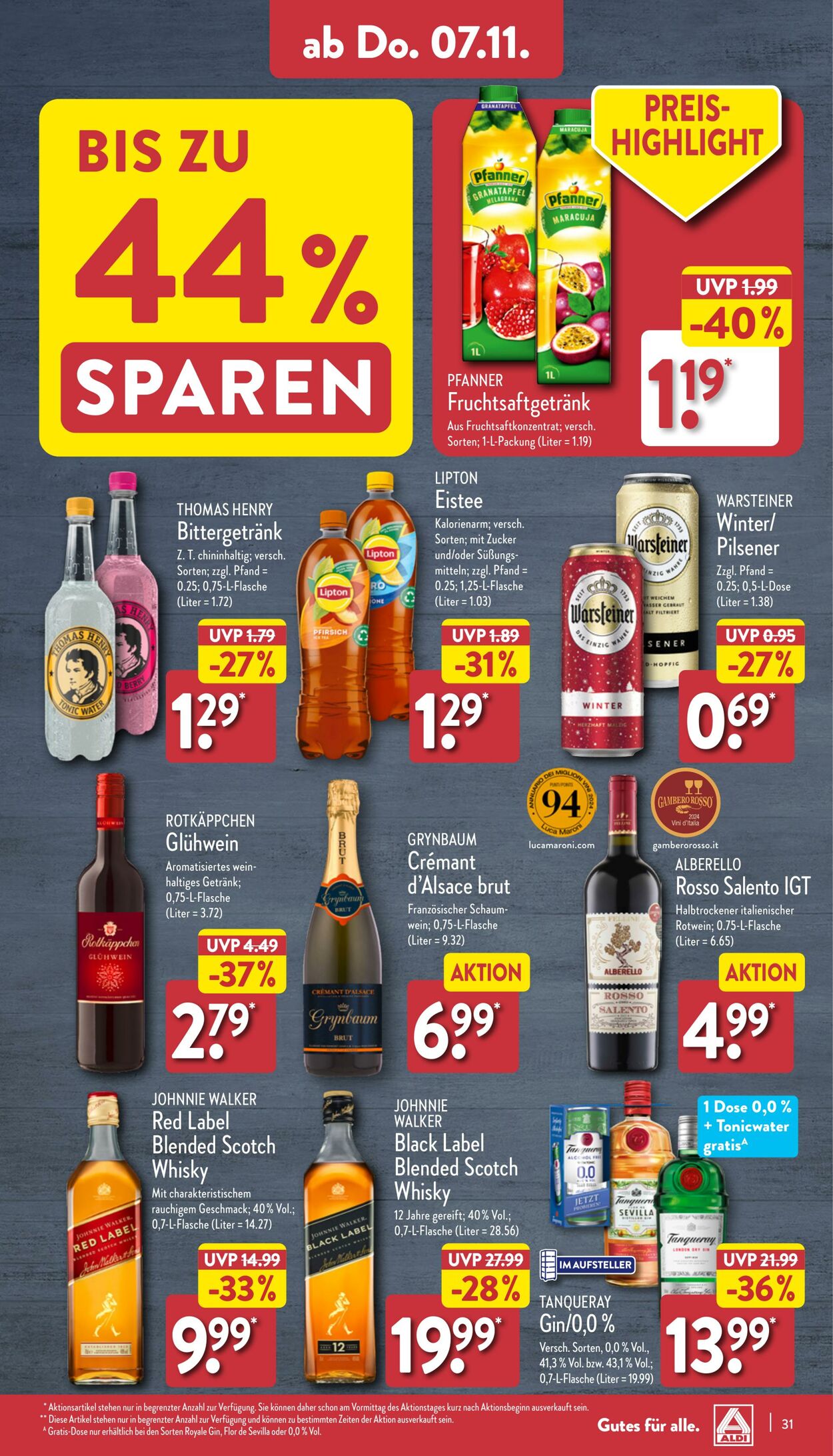 Prospekt Aldi-Nord 28.10.2024 - 02.11.2024