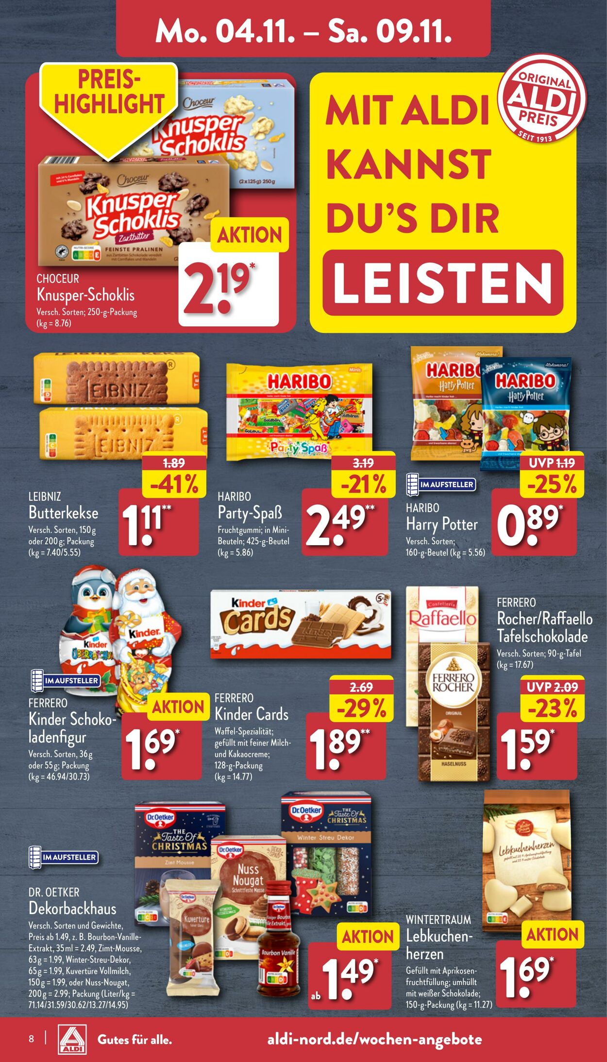 Prospekt Aldi-Nord 28.10.2024 - 02.11.2024