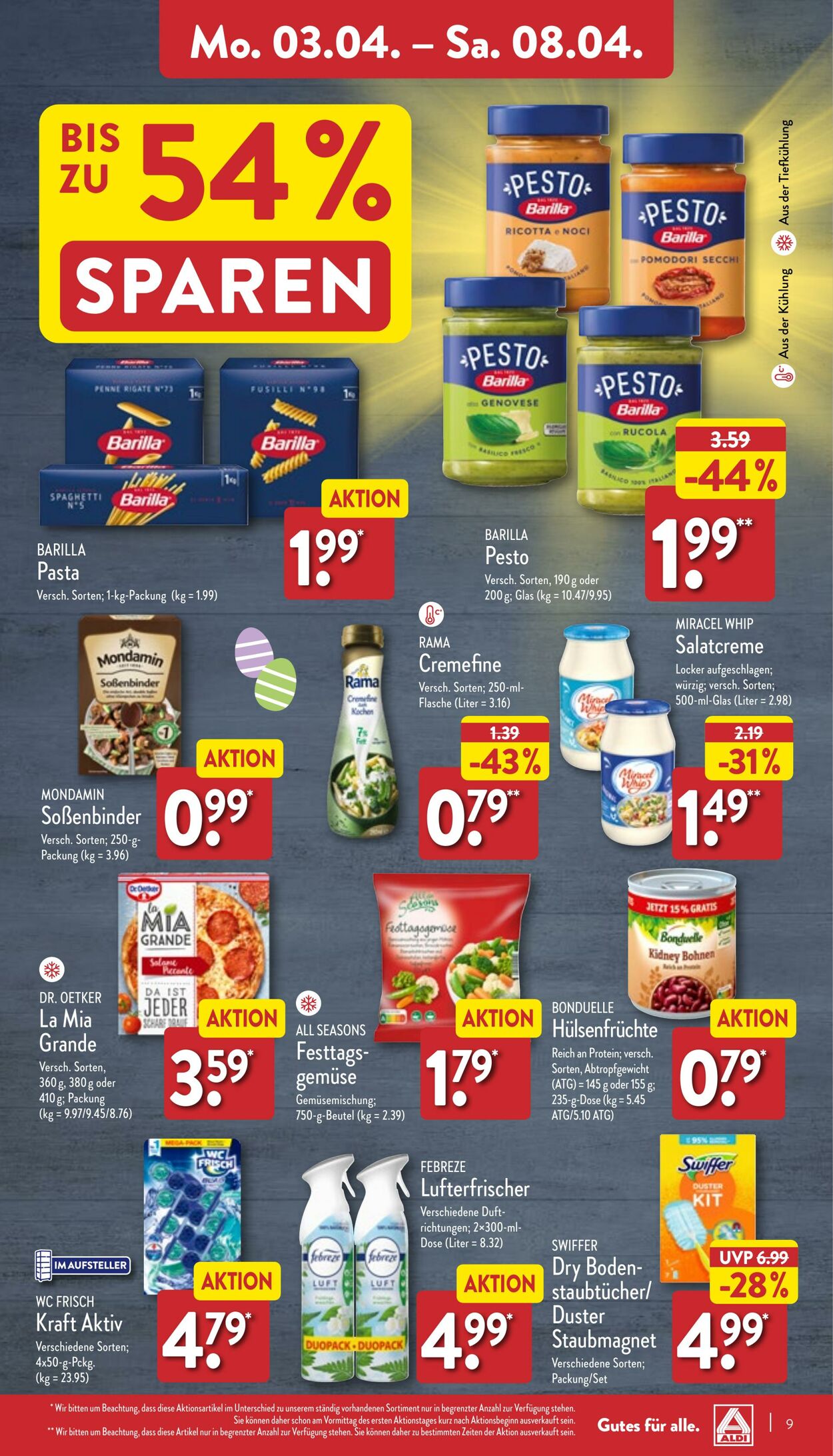 Prospekt Aldi-Nord 03.04.2023 - 08.04.2023