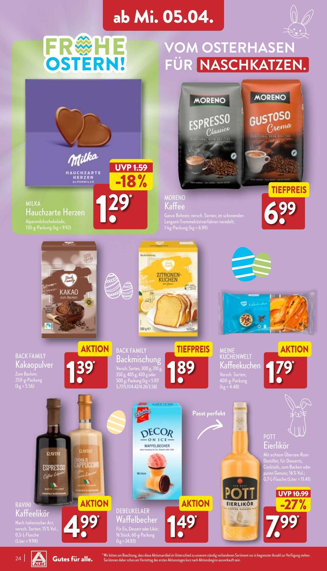 Prospekt Aldi-Nord 03.04.2023 - 08.04.2023