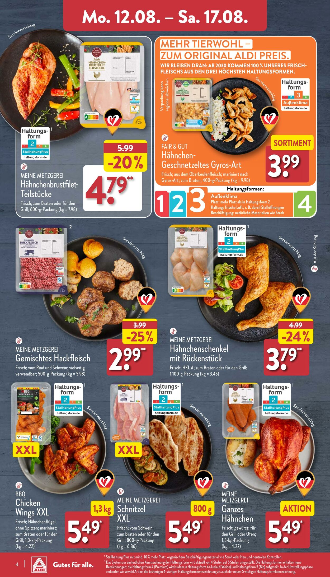 Prospekt Aldi-Nord 12.08.2024 - 17.08.2024