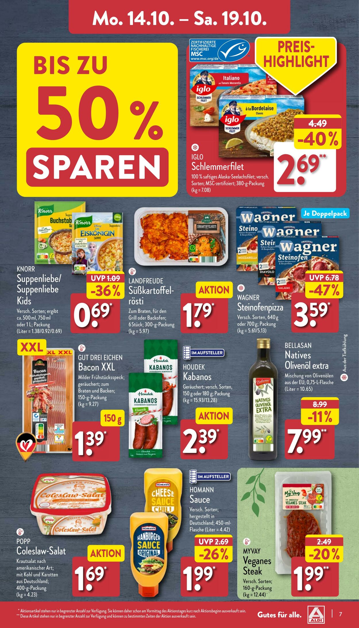 Prospekt Aldi-Nord 07.10.2024 - 12.10.2024