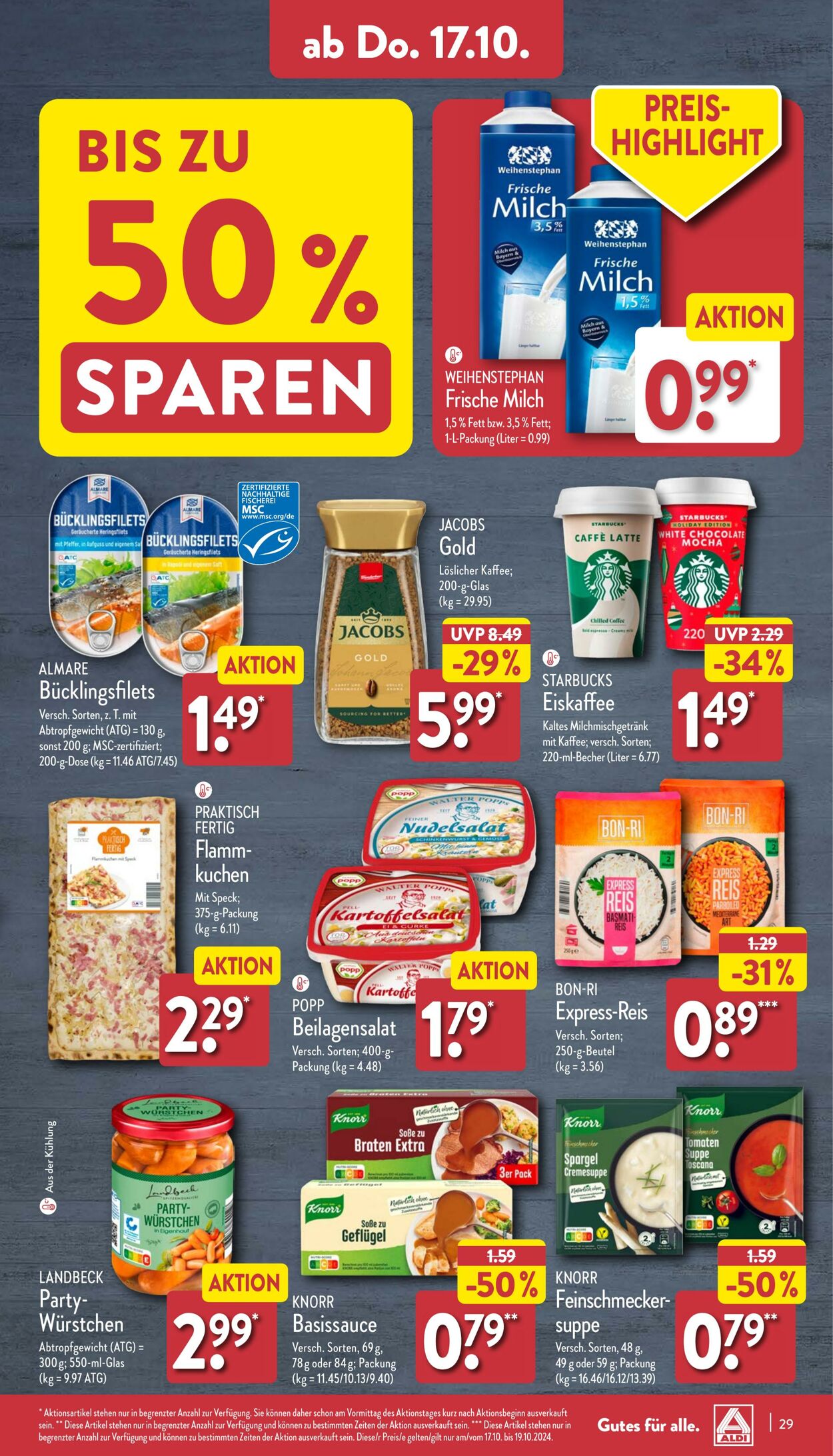 Prospekt Aldi-Nord 07.10.2024 - 12.10.2024