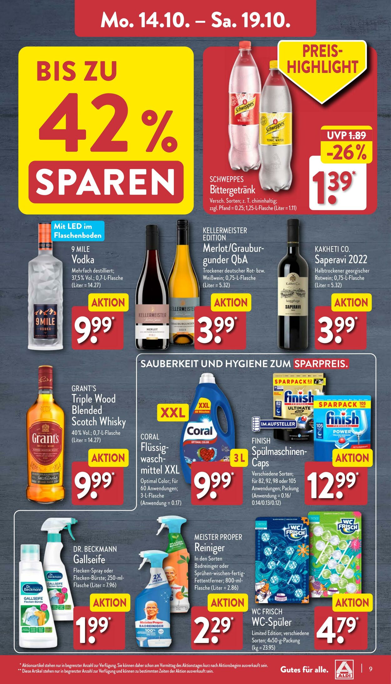 Prospekt Aldi-Nord 07.10.2024 - 12.10.2024