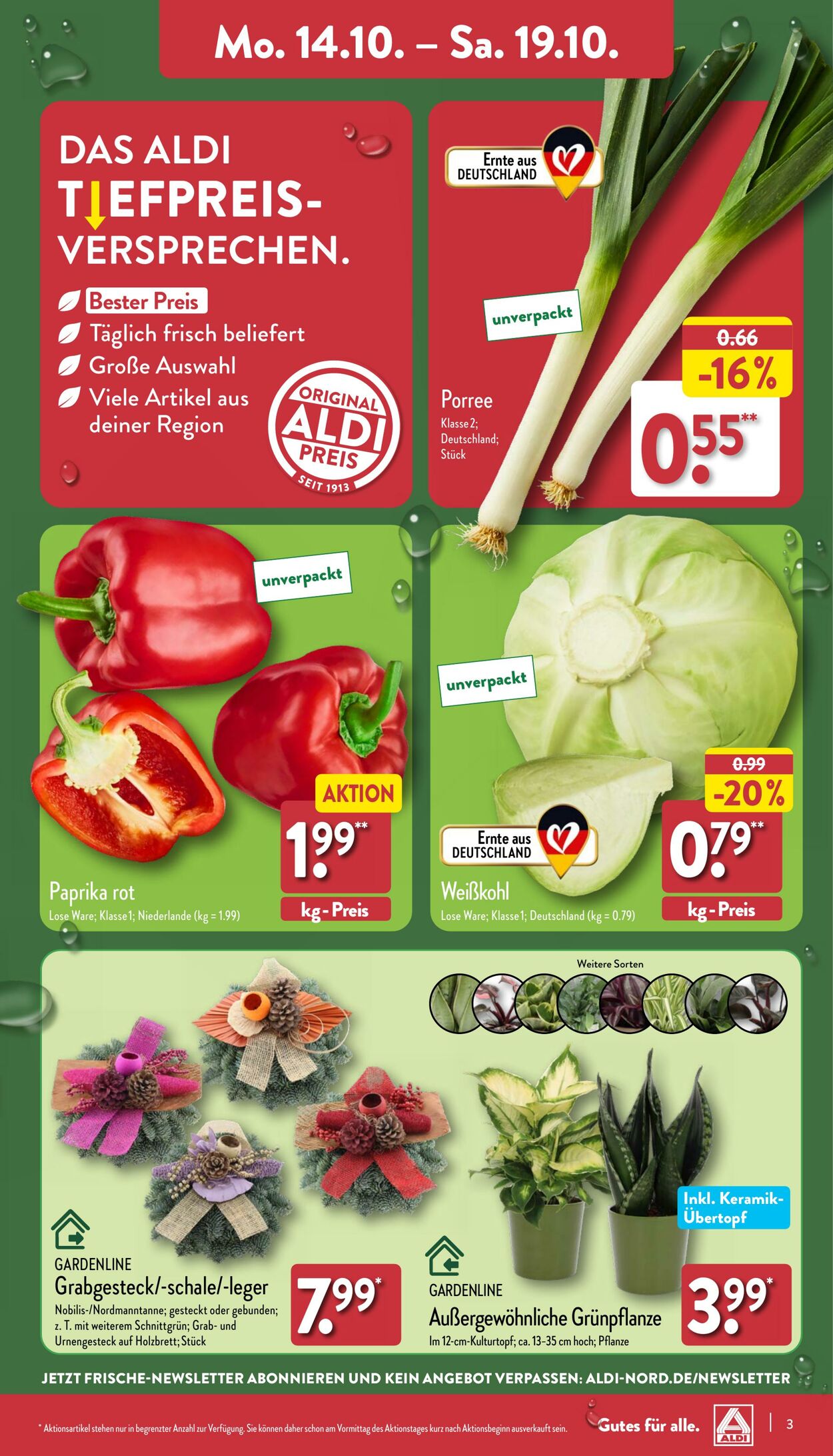 Prospekt Aldi-Nord 07.10.2024 - 12.10.2024