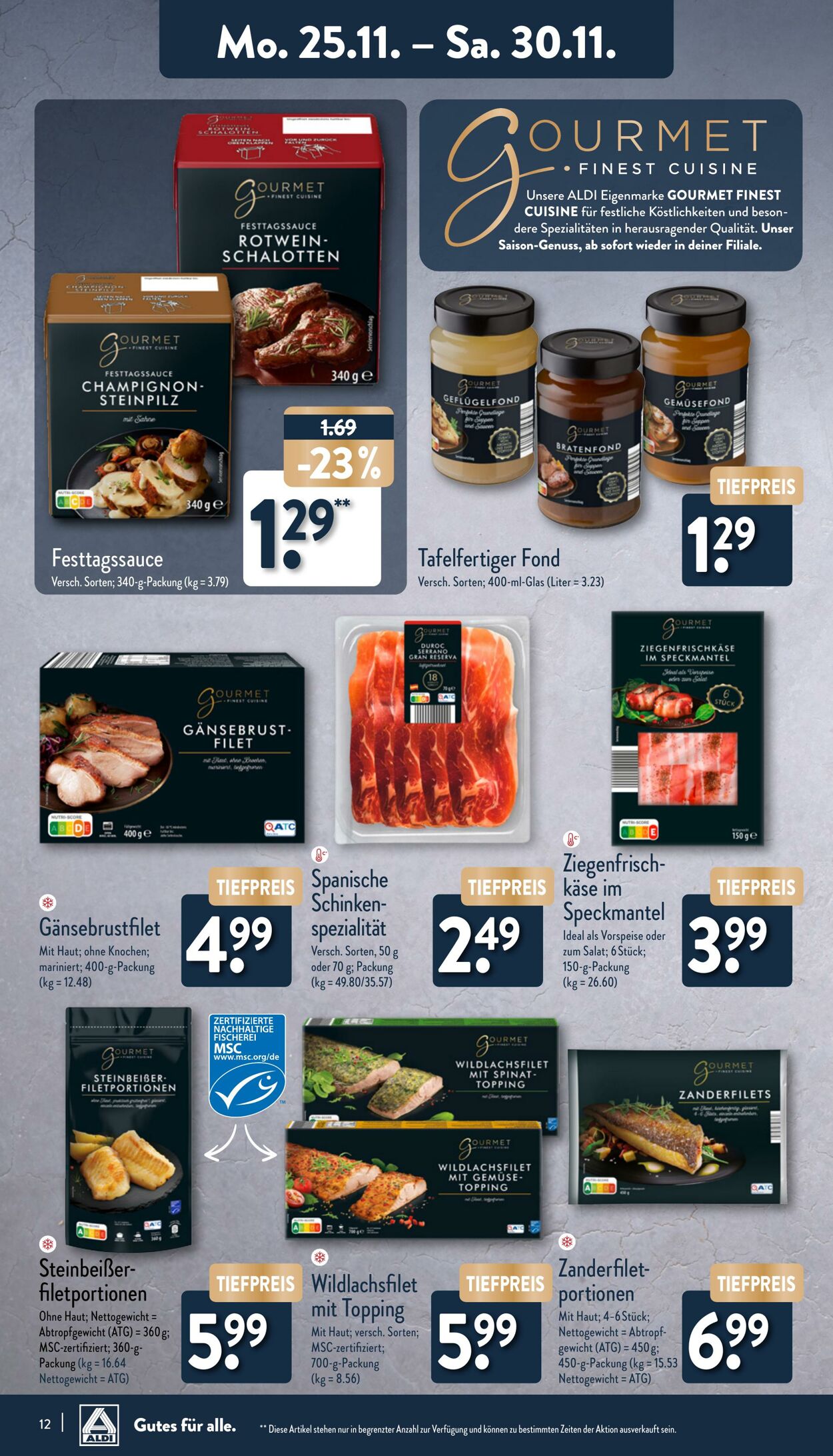 Prospekt Aldi-Nord 18.11.2024 - 23.11.2024