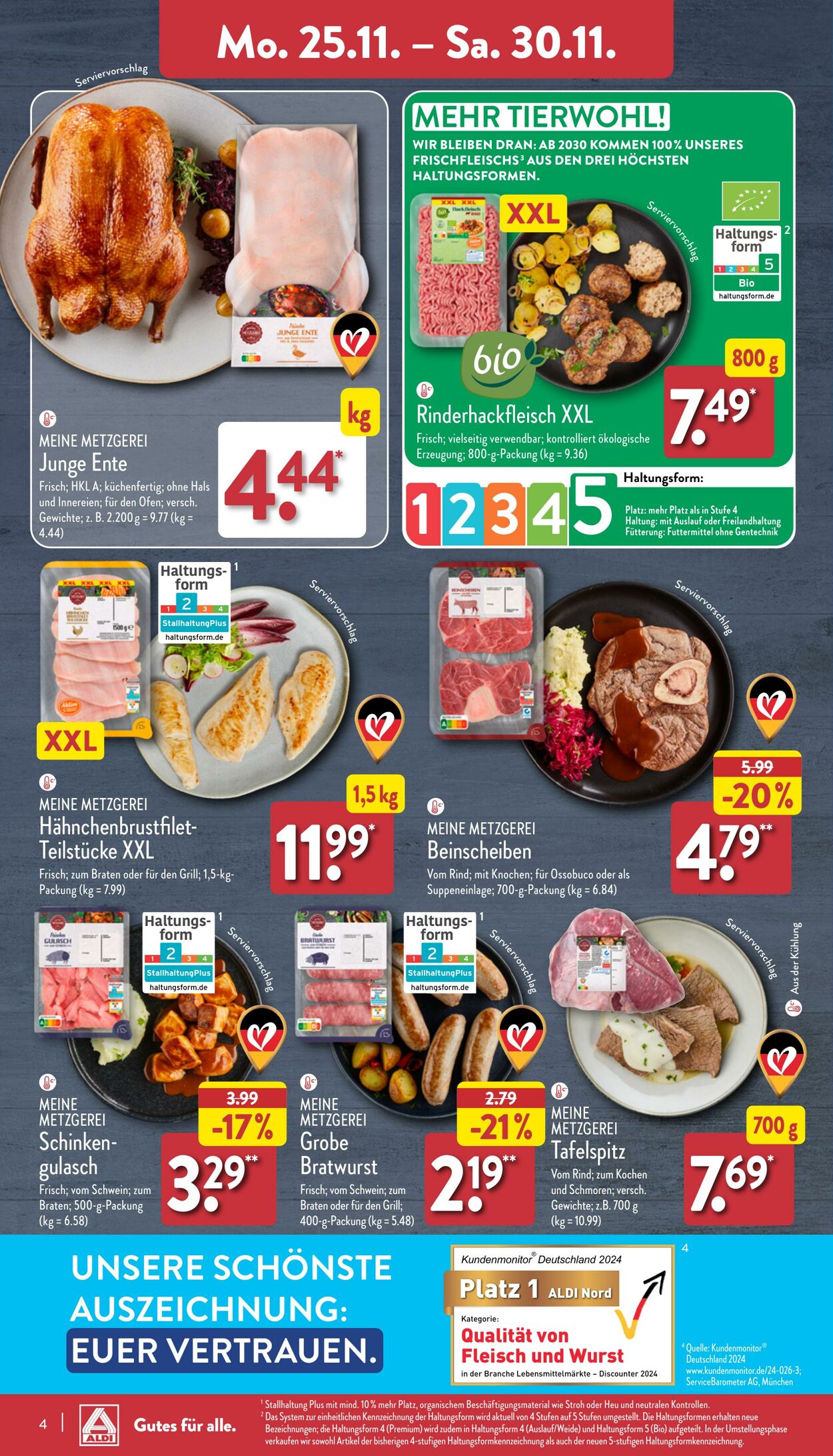 Prospekt Aldi-Nord 18.11.2024 - 23.11.2024