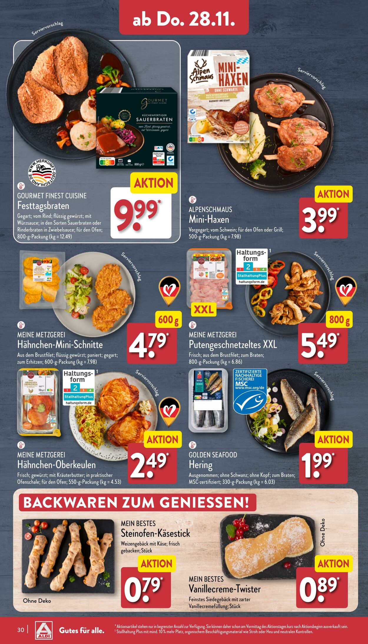 Prospekt Aldi-Nord 18.11.2024 - 23.11.2024