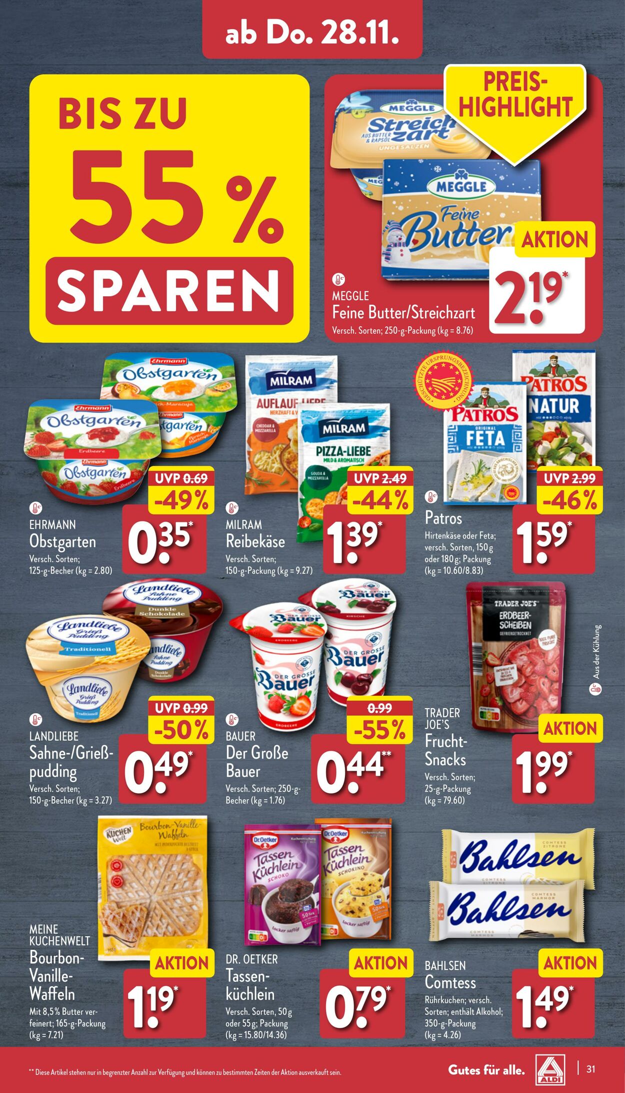 Prospekt Aldi-Nord 18.11.2024 - 23.11.2024