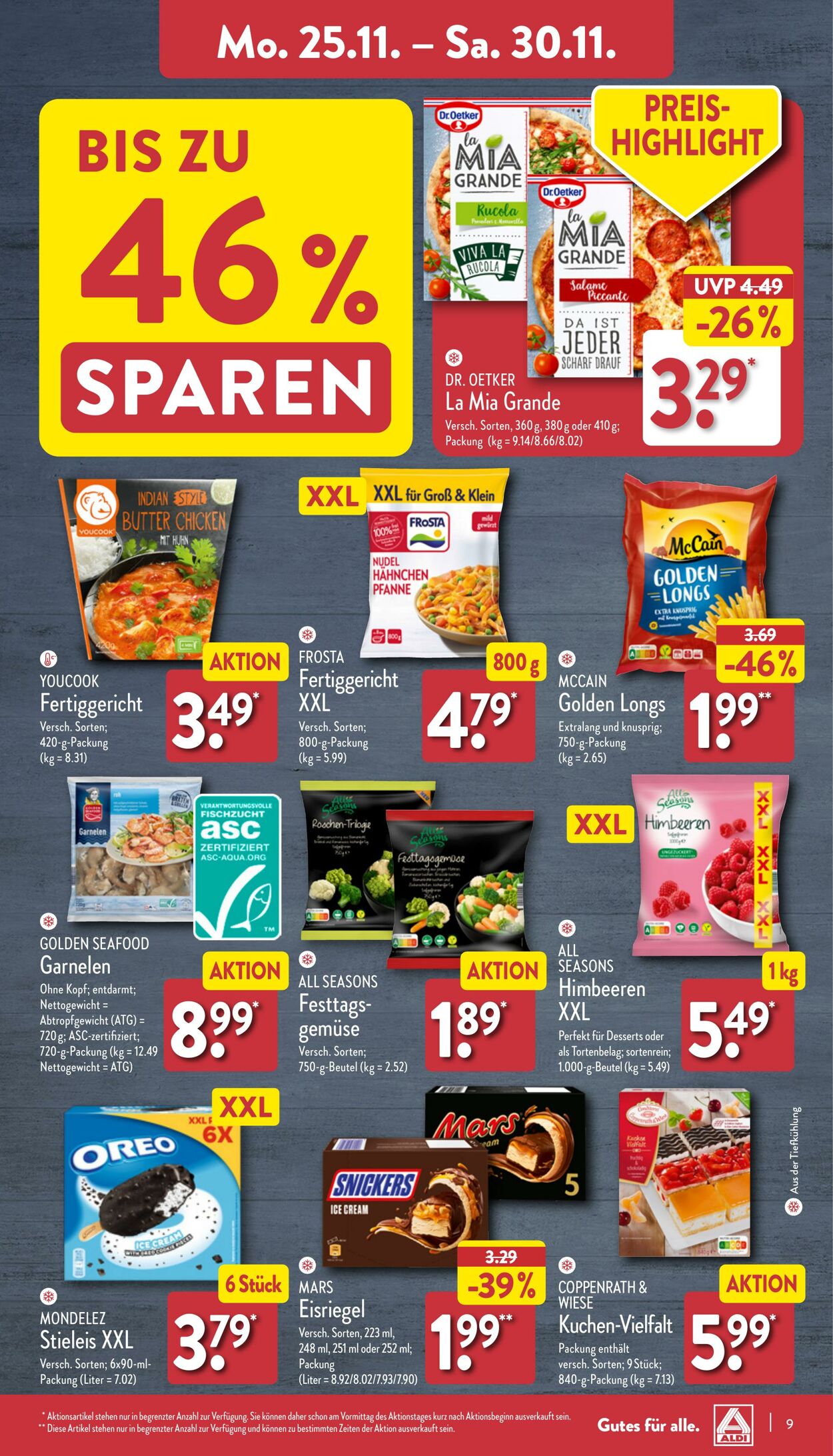 Prospekt Aldi-Nord 18.11.2024 - 23.11.2024