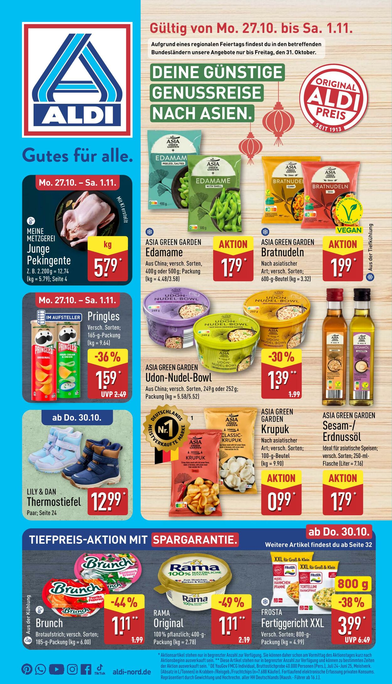 Prospekt Aldi-Nord 20.10.2025 - 25.10.2025