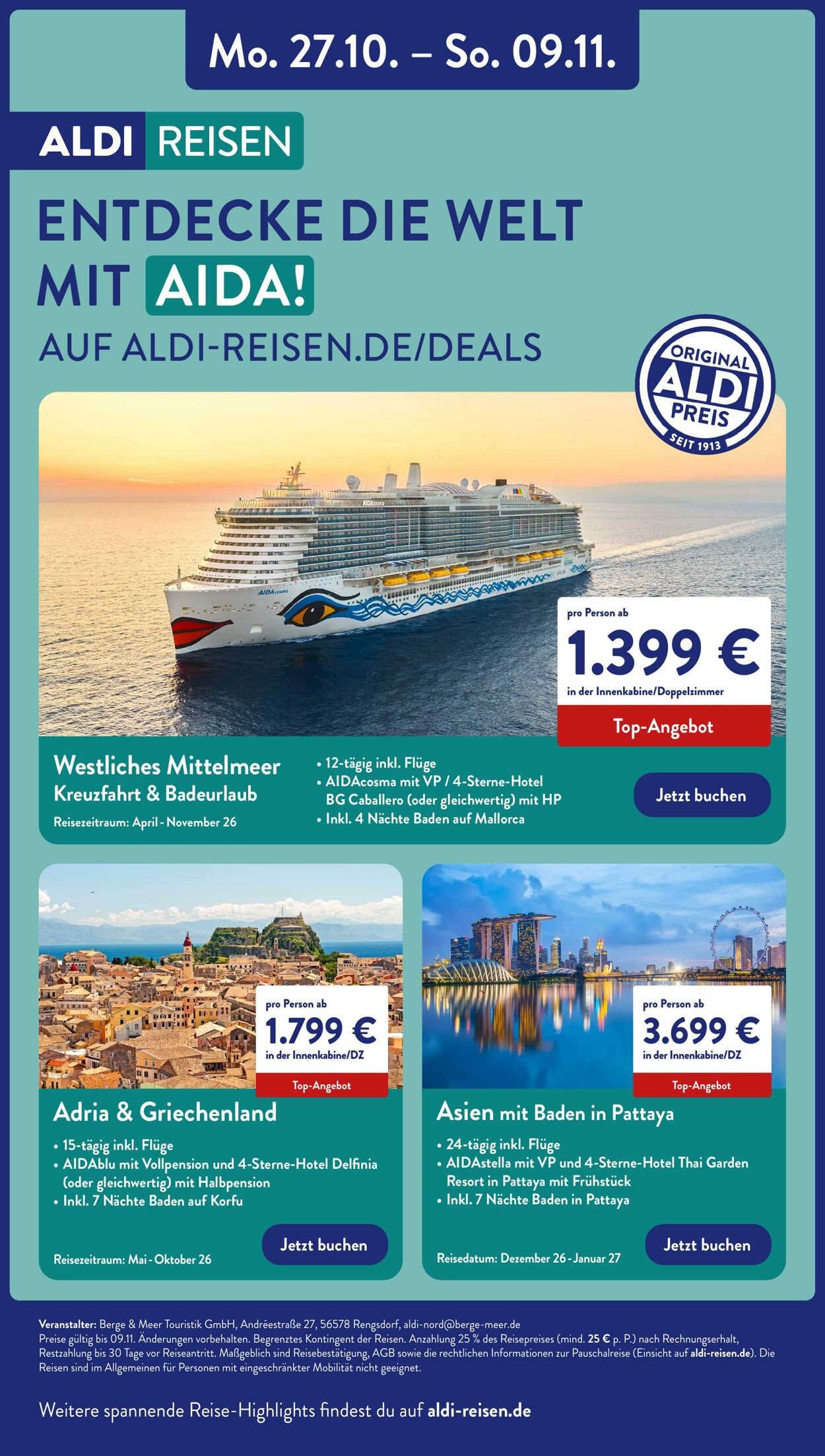 Prospekt Aldi-Nord 20.10.2025 - 25.10.2025