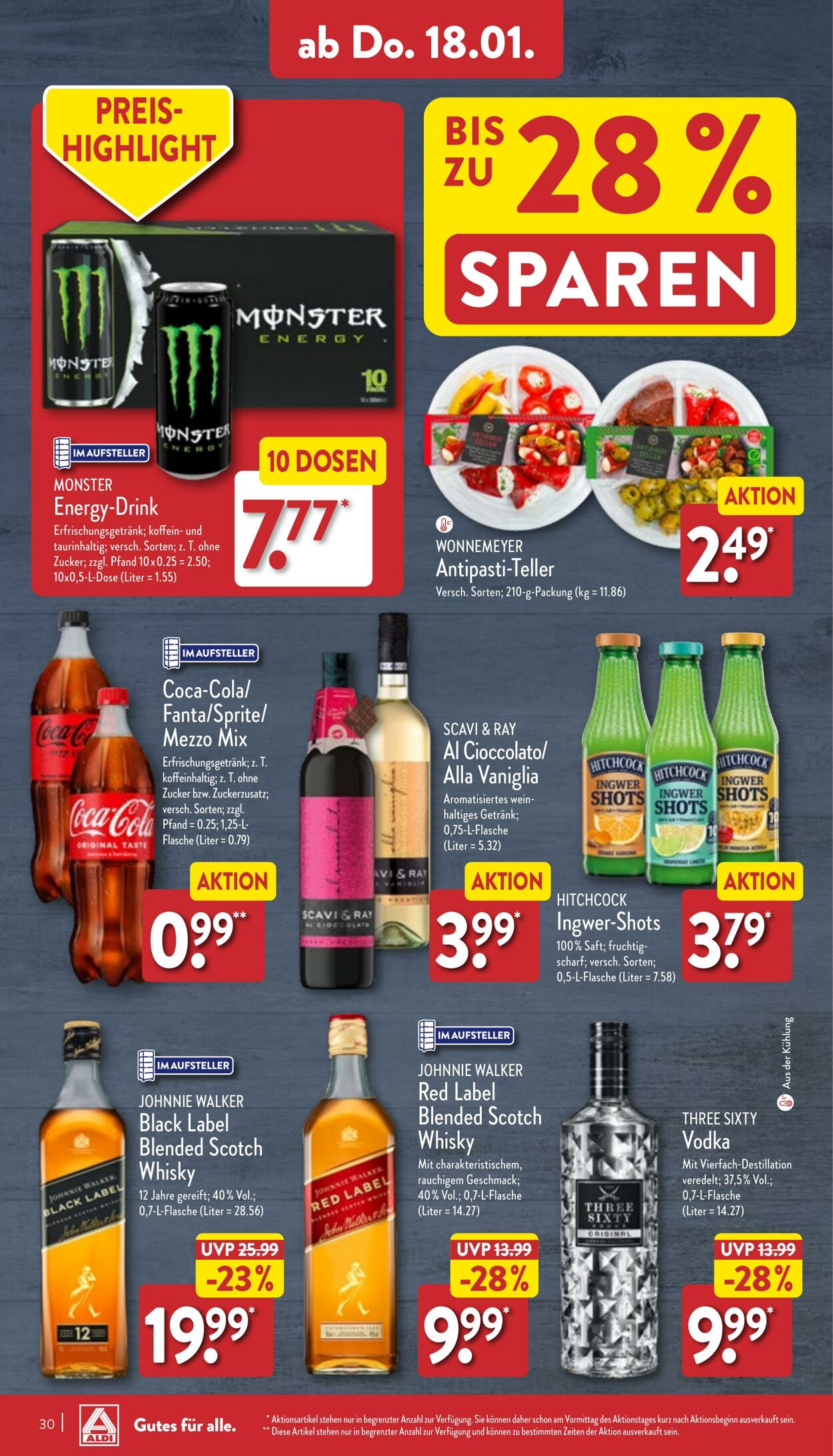 Prospekt Aldi-Nord 15.01.2024 - 20.01.2024