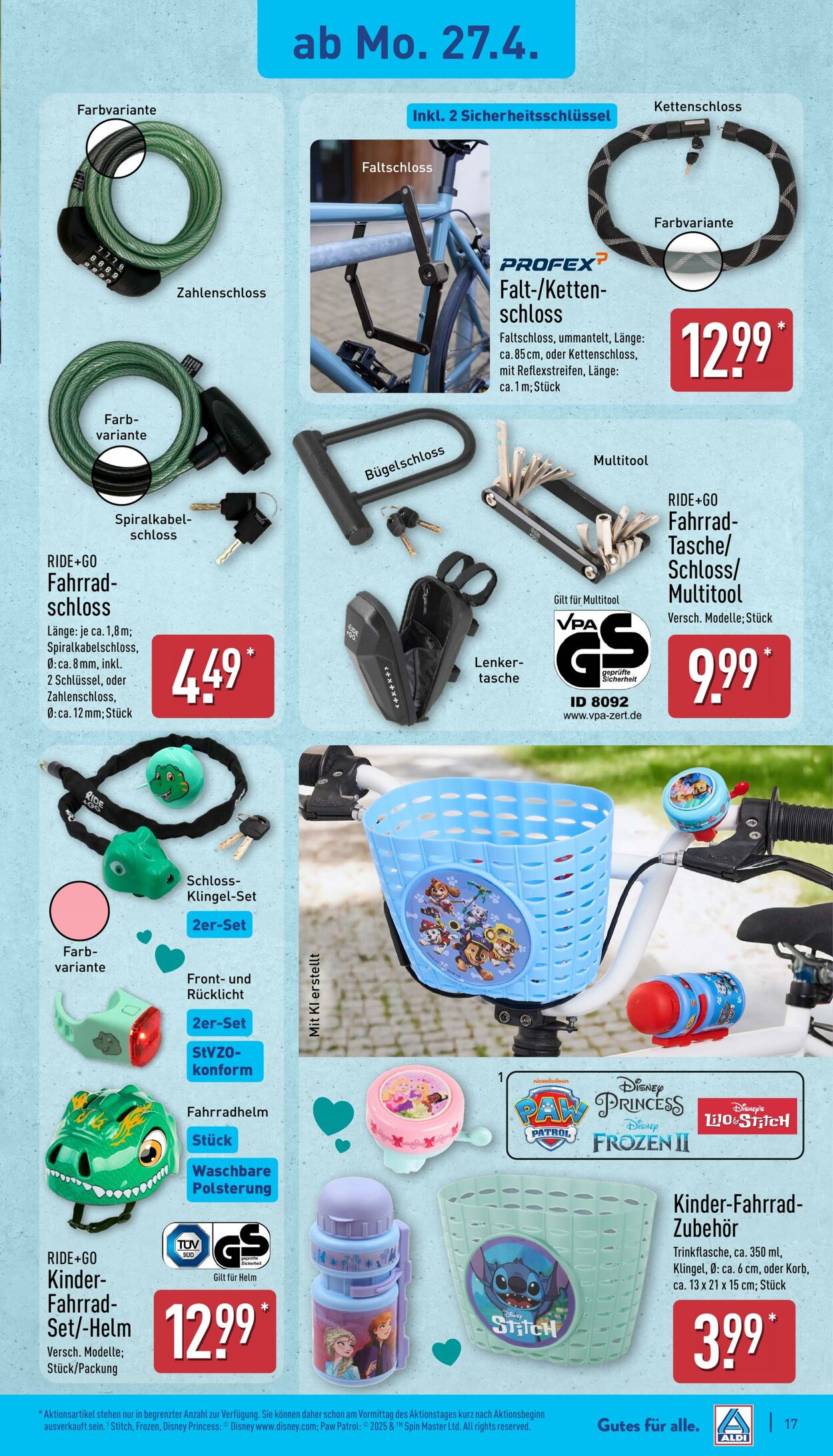 Prospekt Aldi-Nord 20.04.2026 - 25.04.2026
