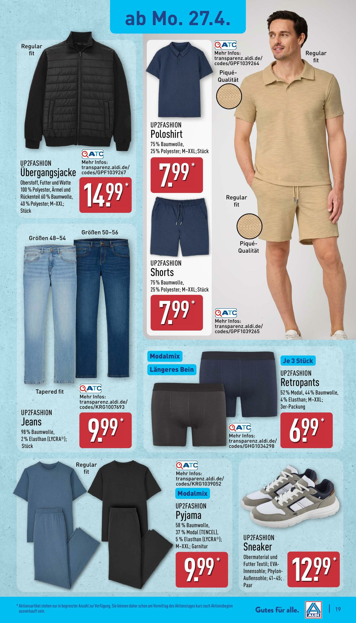 Prospekt Aldi-Nord 20.04.2026 - 25.04.2026