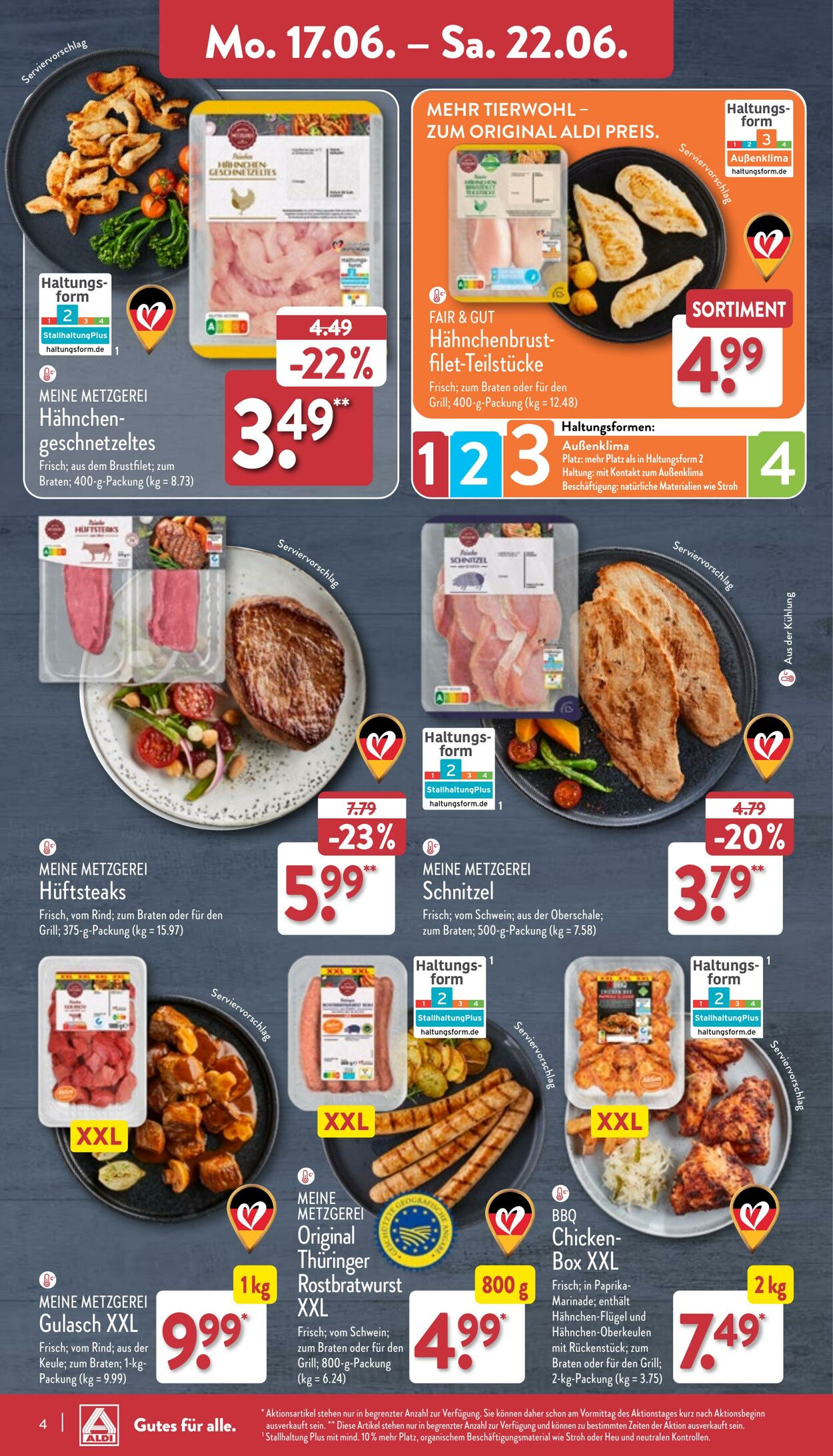 Prospekt Aldi-Nord 17.06.2024 - 22.06.2024