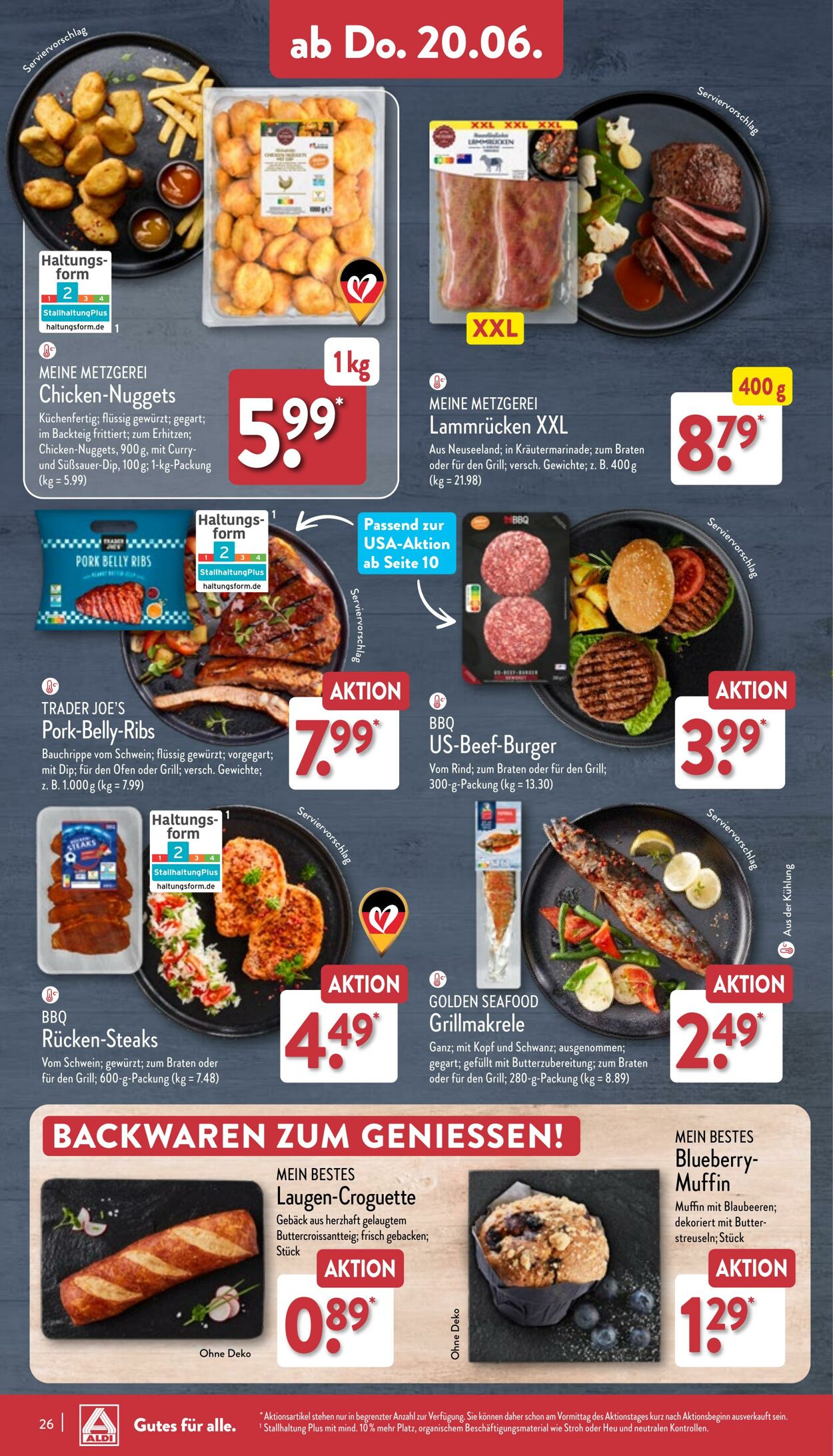 Prospekt Aldi-Nord 17.06.2024 - 22.06.2024