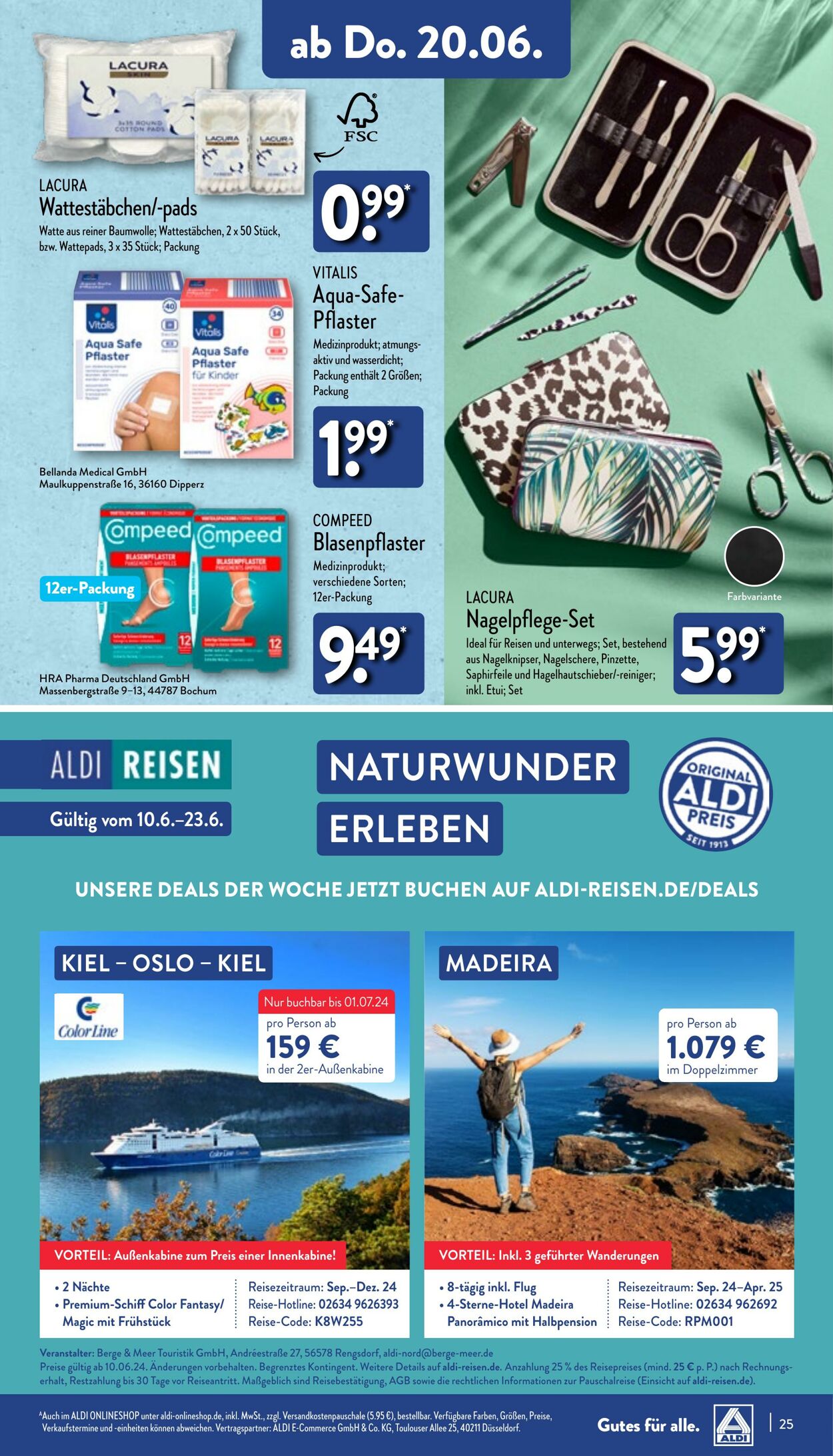 Prospekt Aldi-Nord 17.06.2024 - 22.06.2024