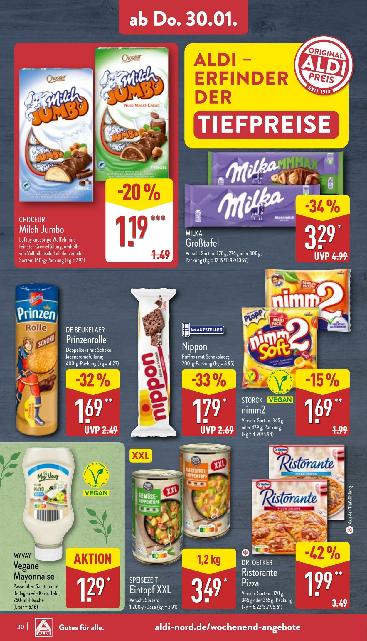 Prospekt Aldi-Nord 27.01.2025 - 01.02.2025