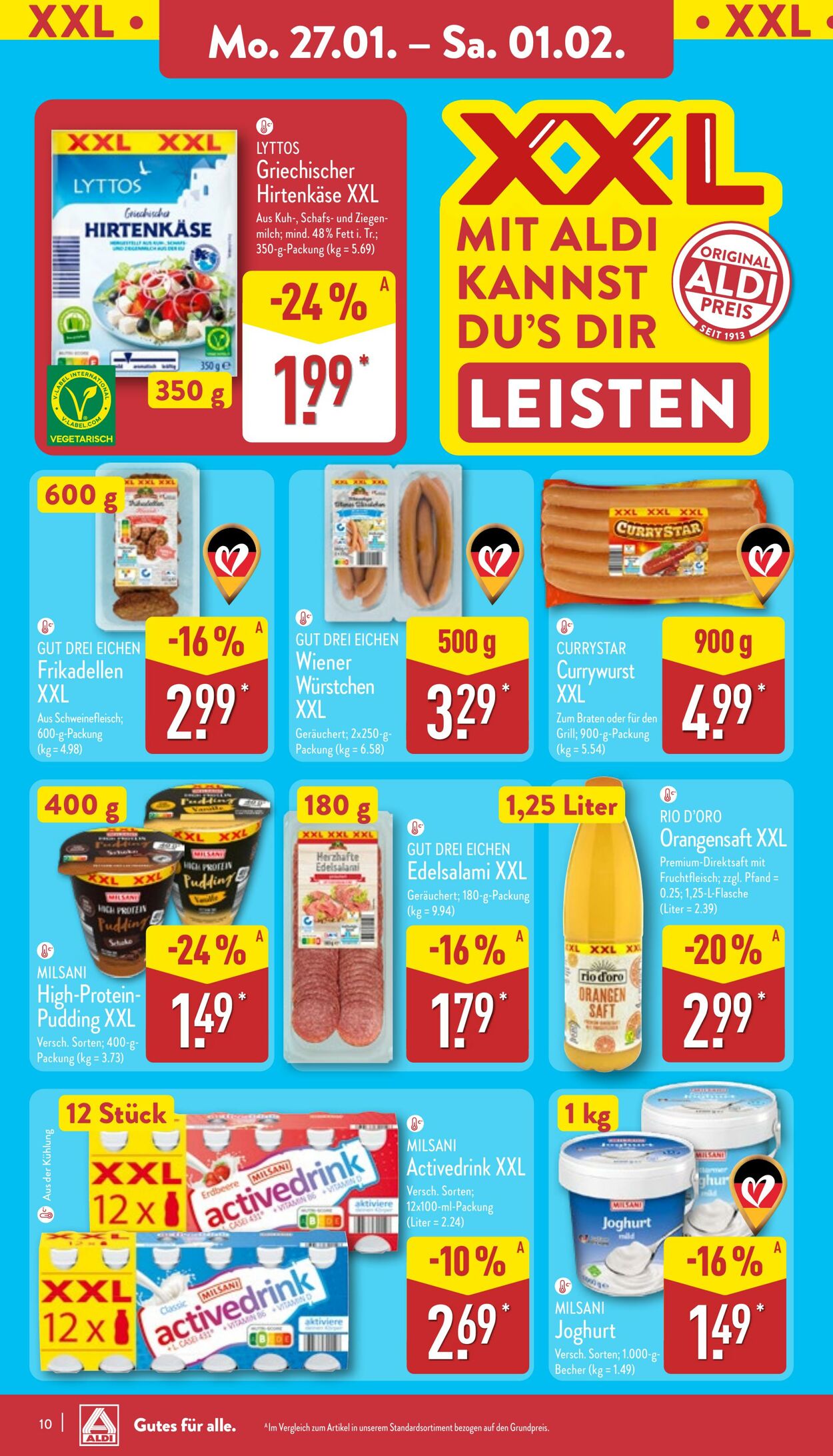 Prospekt Aldi-Nord 27.01.2025 - 01.02.2025