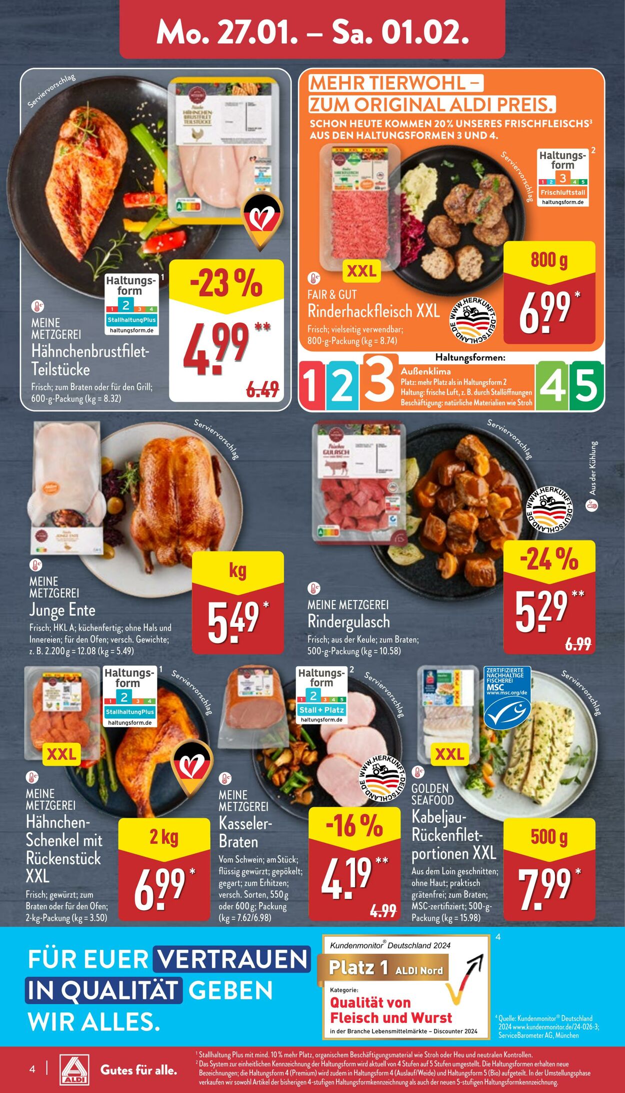 Prospekt Aldi-Nord 27.01.2025 - 01.02.2025