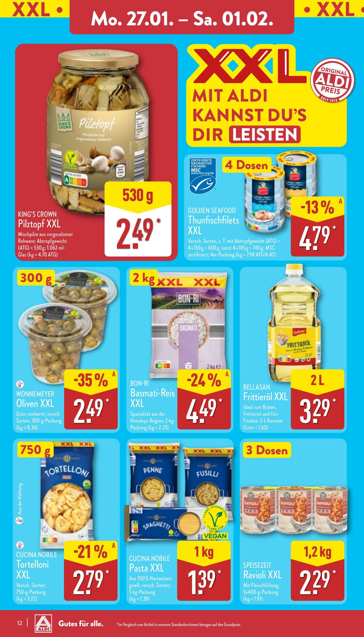 Prospekt Aldi-Nord 27.01.2025 - 01.02.2025