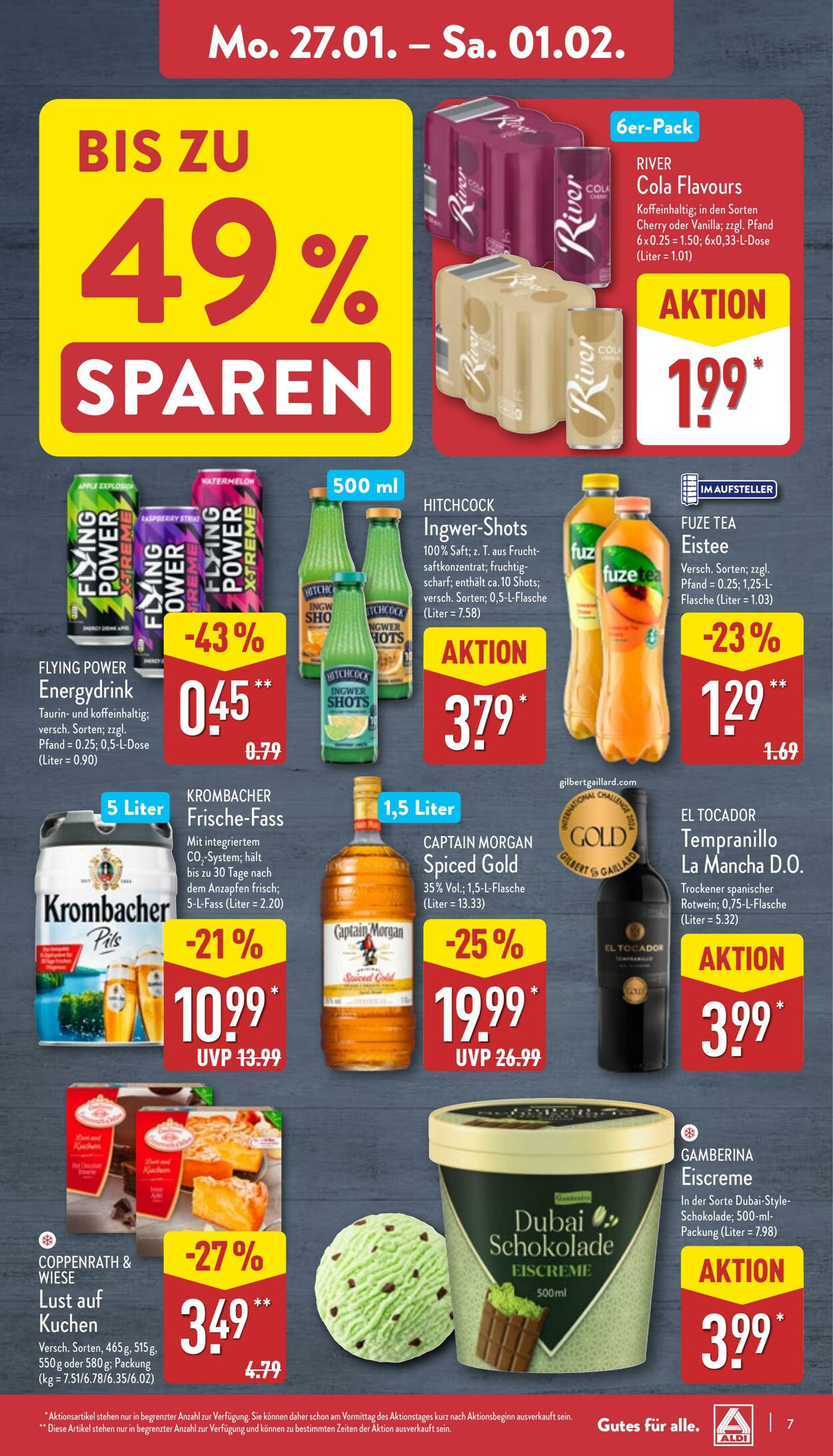 Prospekt Aldi-Nord 27.01.2025 - 01.02.2025