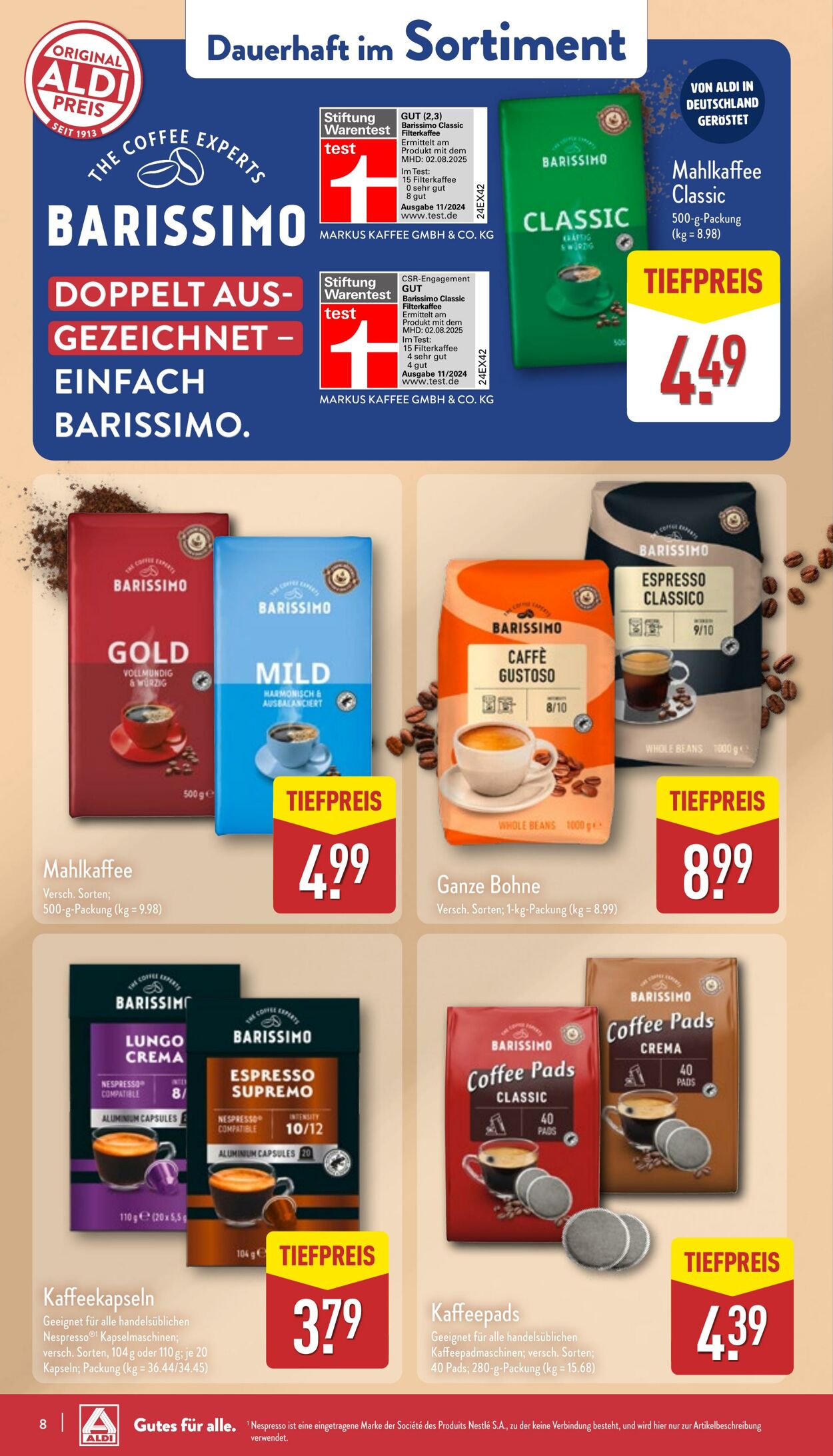 Prospekt Aldi-Nord 27.01.2025 - 01.02.2025