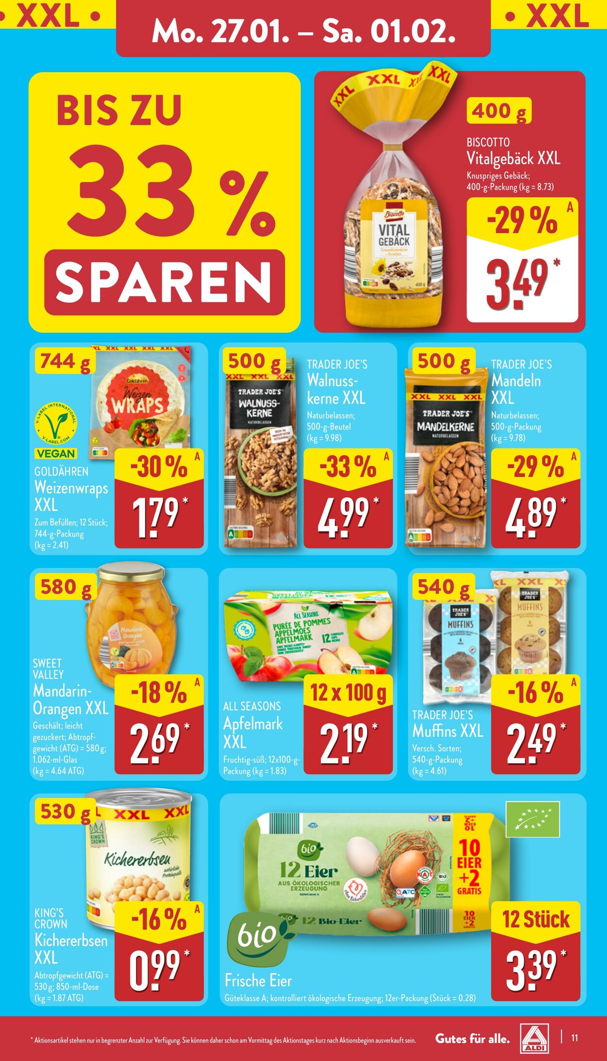 Prospekt Aldi-Nord 27.01.2025 - 01.02.2025