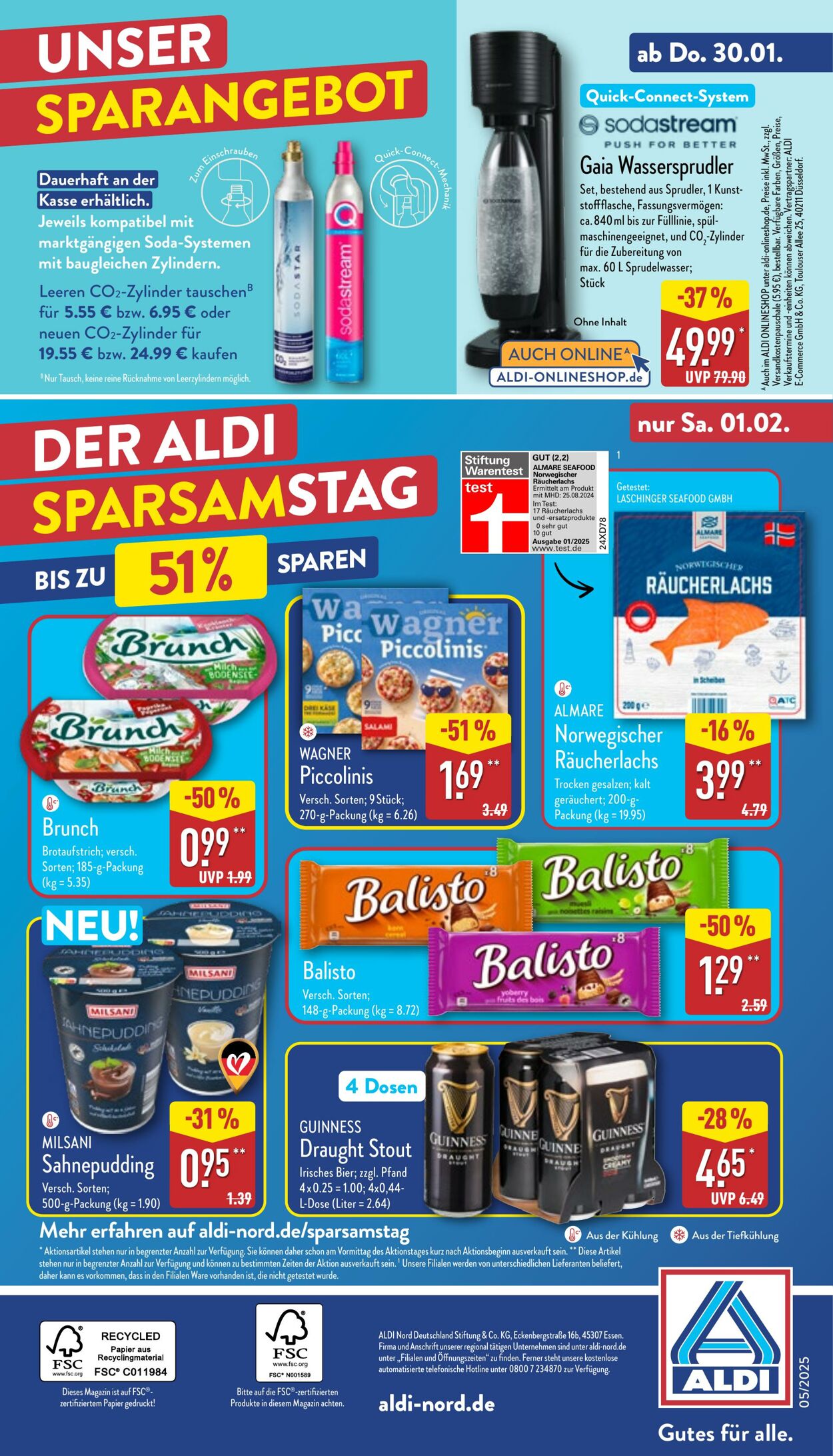 Prospekt Aldi-Nord 27.01.2025 - 01.02.2025