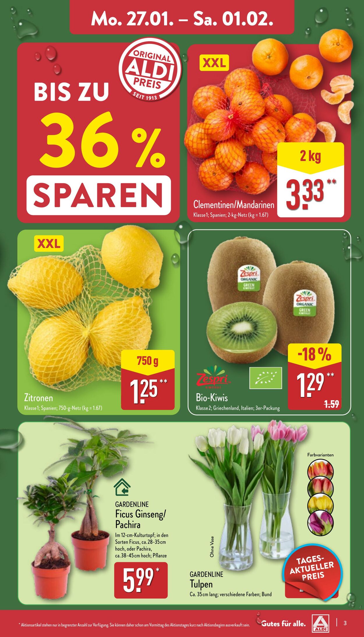 Prospekt Aldi-Nord 27.01.2025 - 01.02.2025