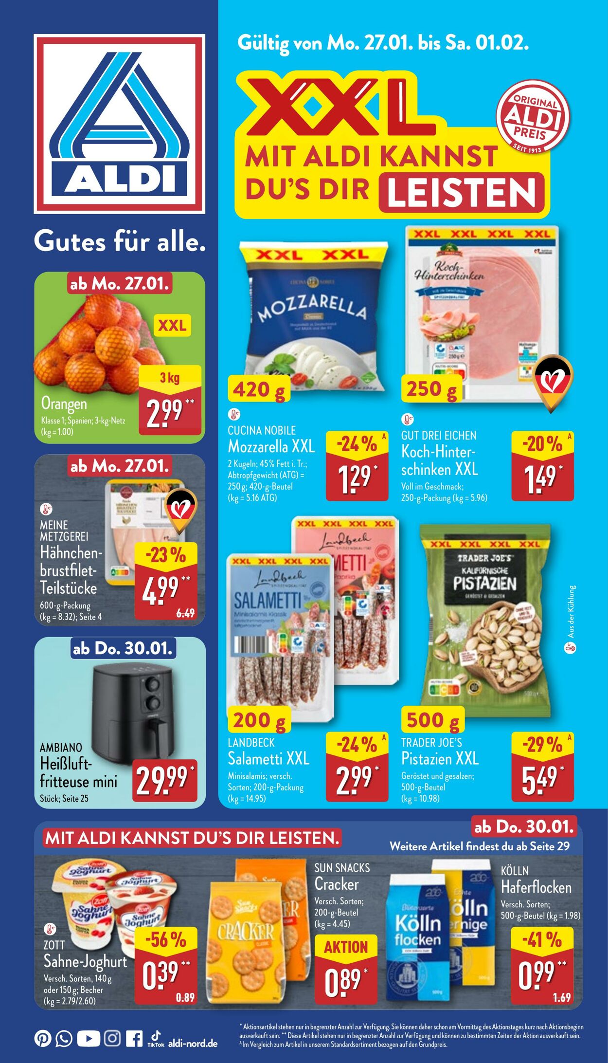 Prospekt Aldi-Nord - ALDI Vorschau 27 Jan, 2025 - 1 Feb, 2025