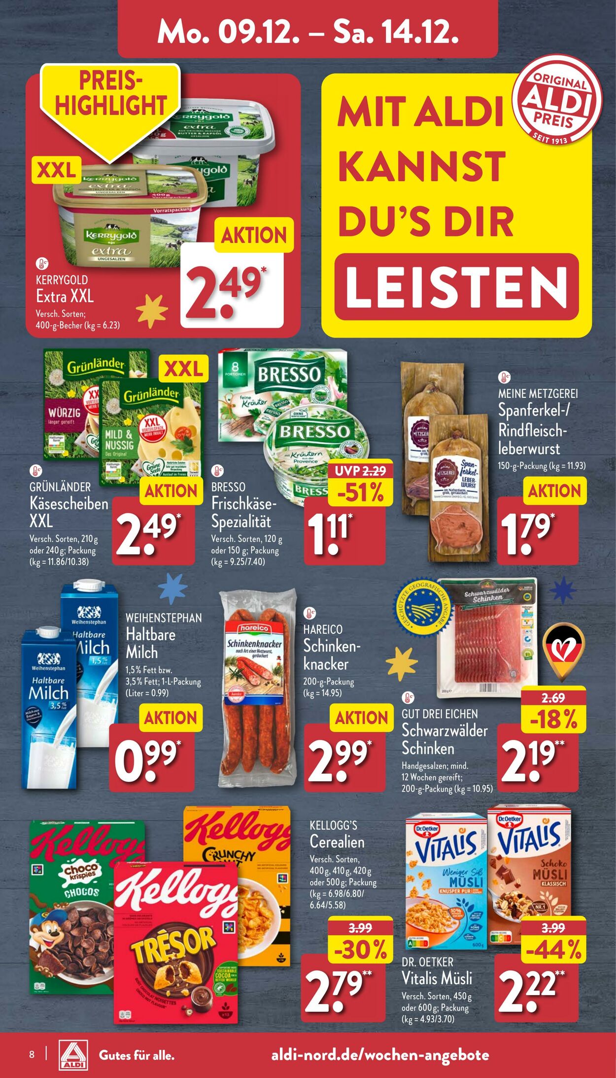 Prospekt Aldi-Nord 02.12.2024 - 07.12.2024