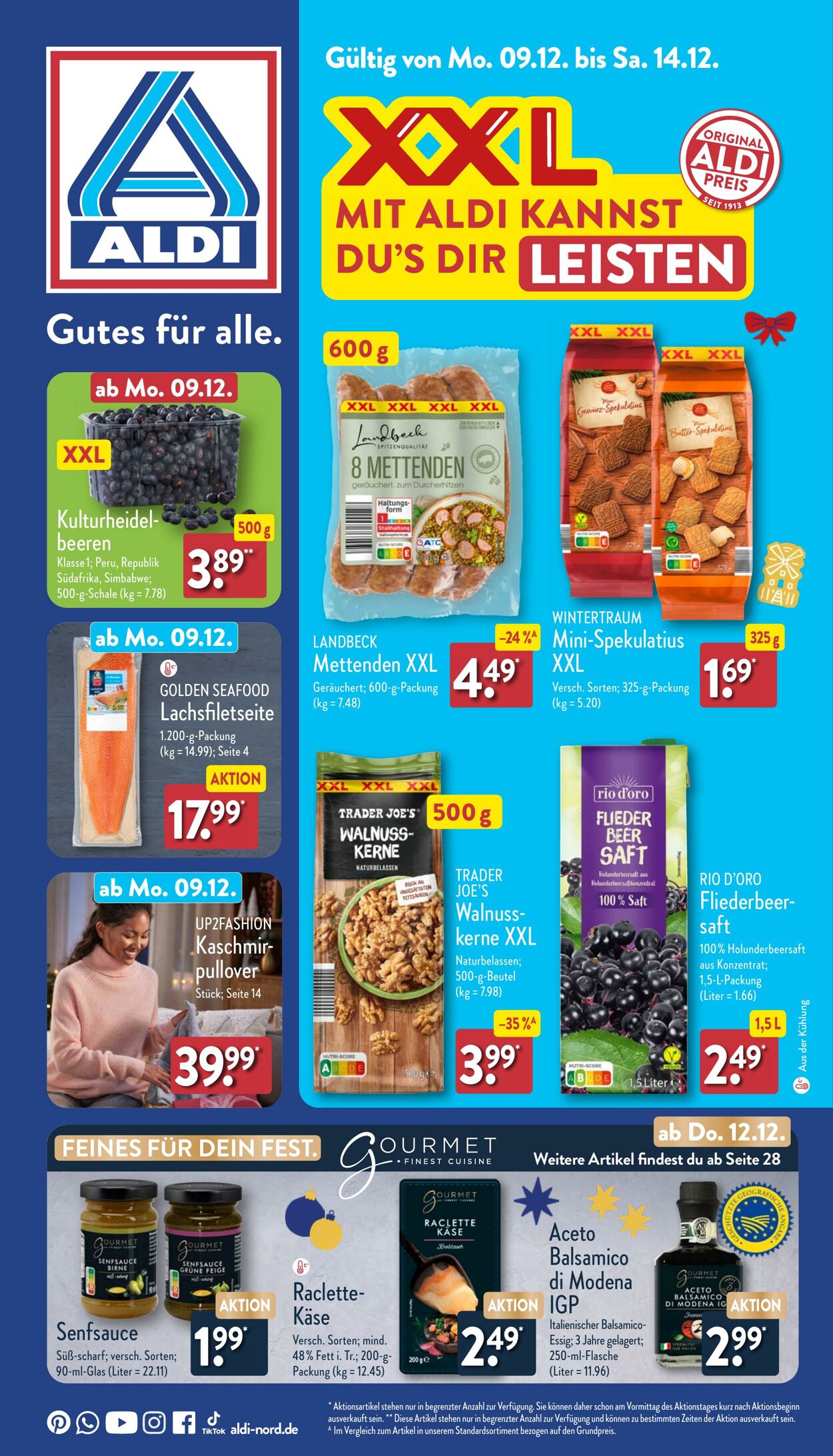 Prospekt Aldi-Nord 02.12.2024 - 07.12.2024